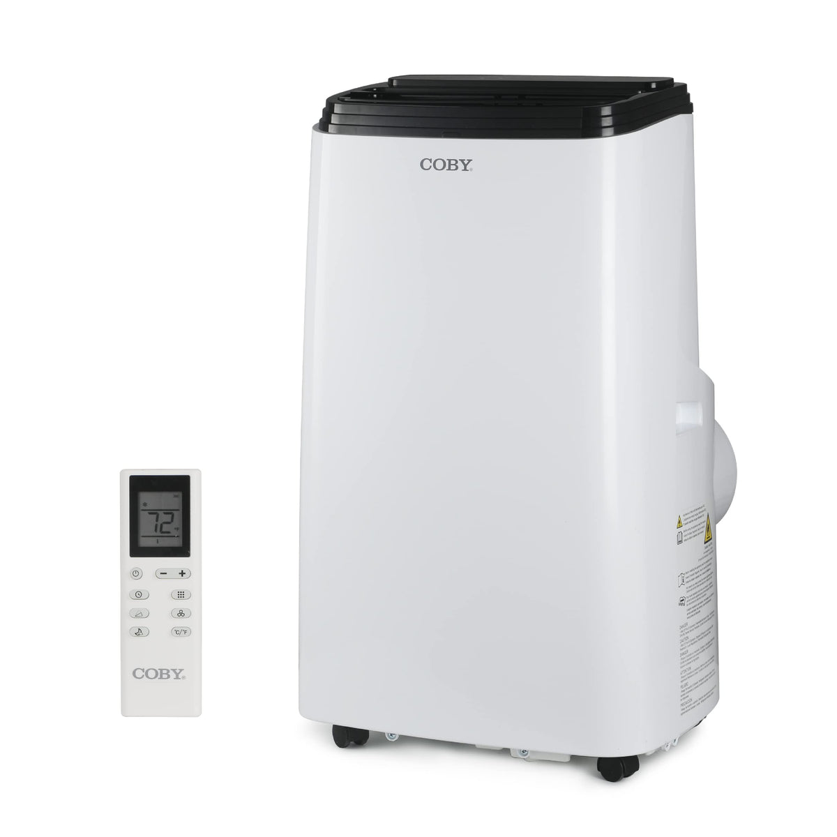 Coby Cbpac815H 4 In 1 Ac Unit, Heater, Dehumidifier & Fan, 12,000 Btus Portable Air Conditioners, 12000 + Heat, White