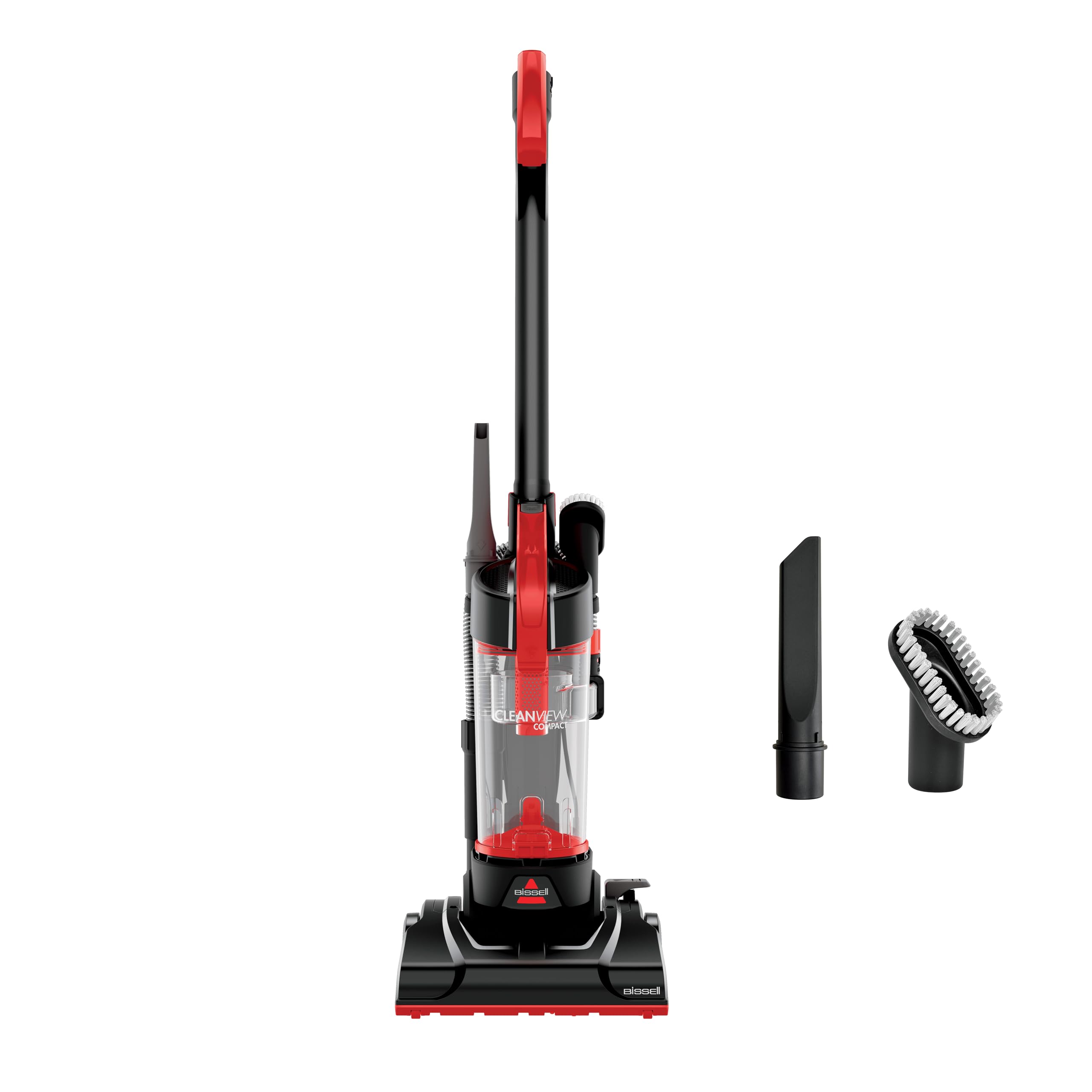 Bissell Cleanview Compact Upright Vacuum, Fits In Dorm Rooms & Apartments, Lightweight With Powerful Suction And Removable Exten