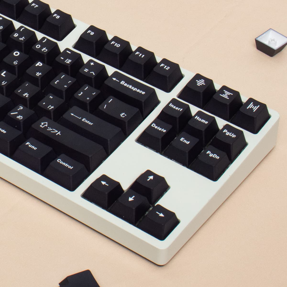 Gliging 130 Keys Pbt Japanese Keycaps Cherry Profile Dye Sub Navy Theme Minimalist Style Suitable For Mechanical Keyboard