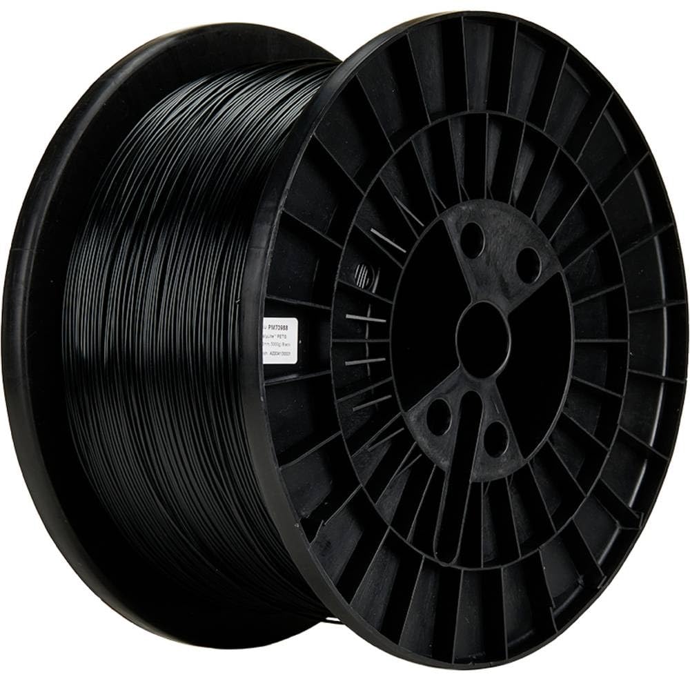 Polymaker PETG Filament 1.75mm 5kg Black 3D Printer Filament, PolyLite PETG 3D Printing Filament 1.75mm, Dimensional Accuracy +/