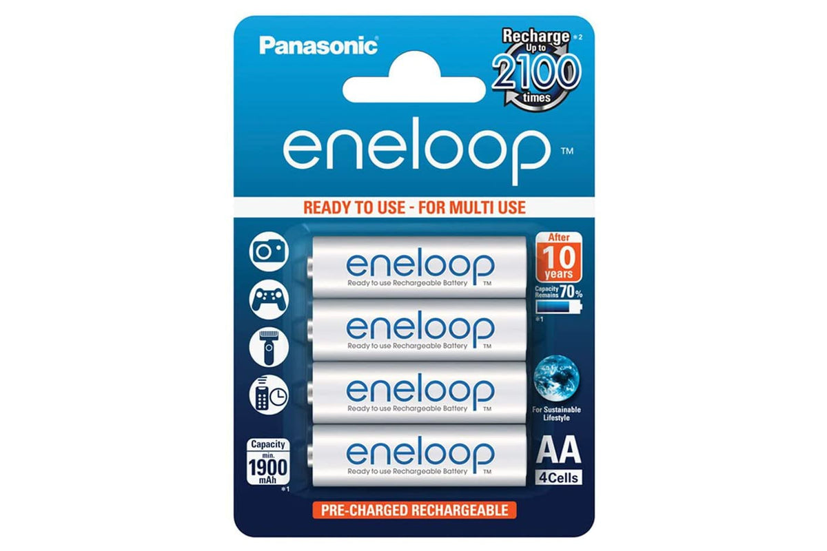 1X4 Panasonic Eneloop Mignon Aa 1900 Mah