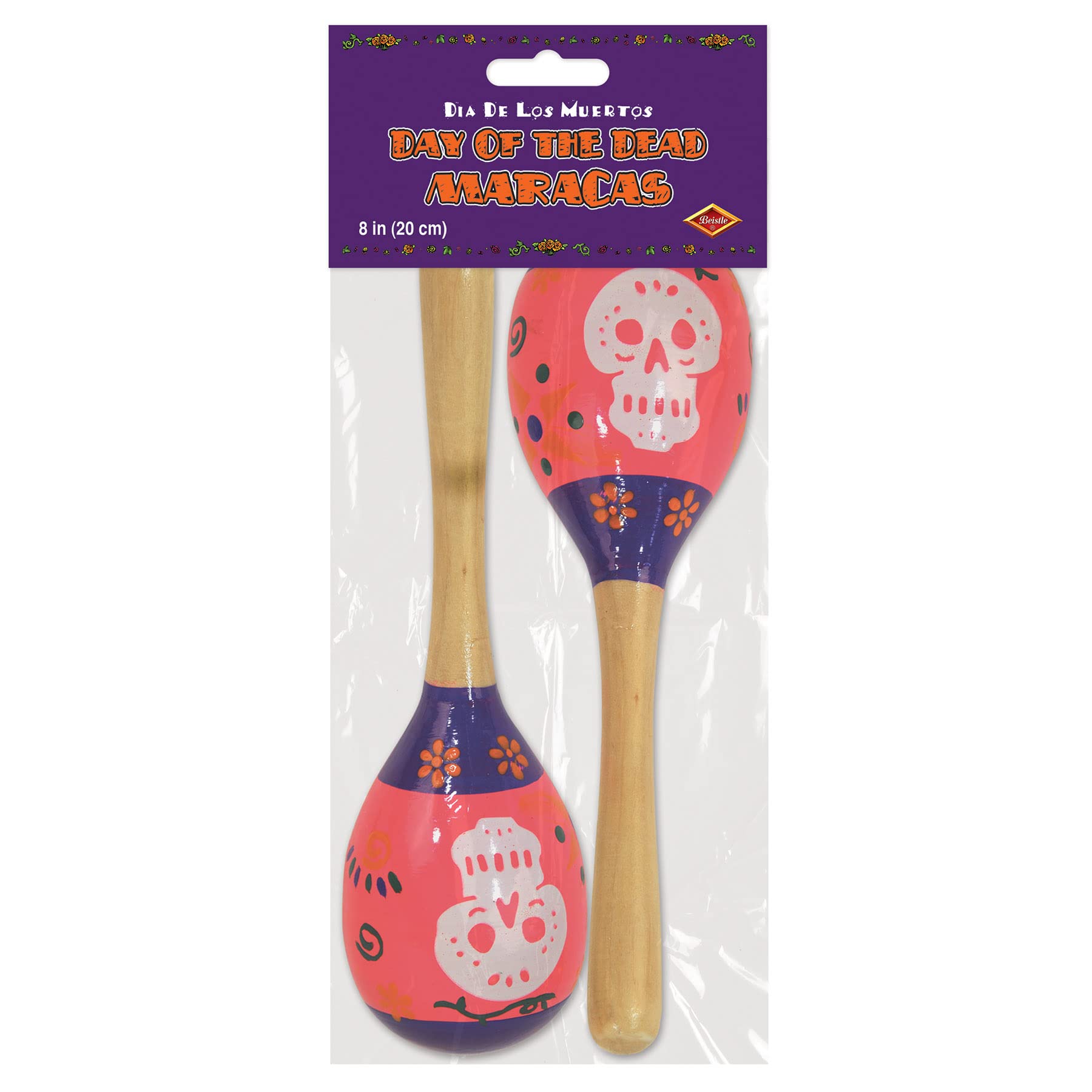Beistle Day Of The Dead Maracas