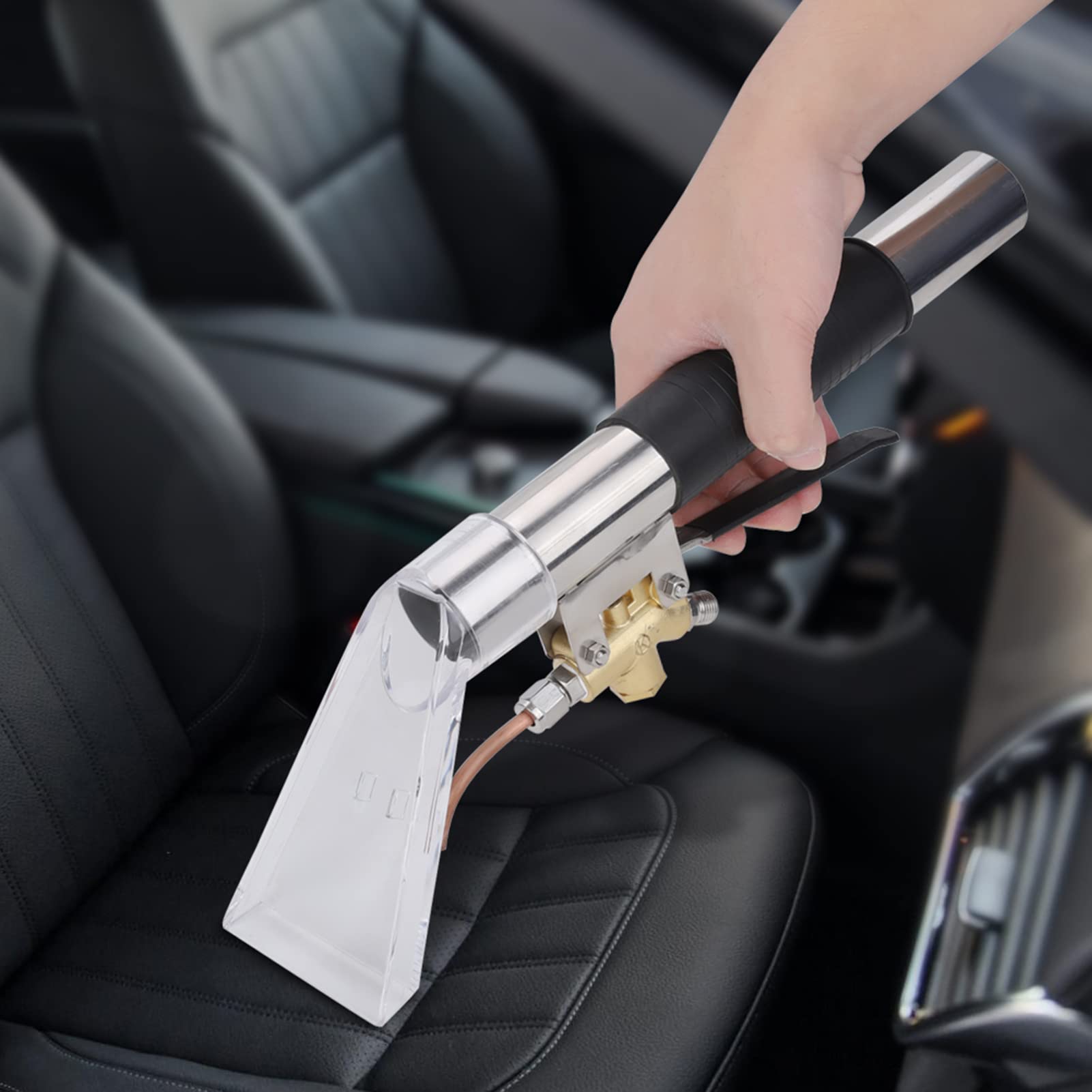 Tnfeeon Carpet Extractor, Portable Upholstery Extractor Furniture Hand Tool Stainless Steel Carpet Wand For Office Home Furnitur