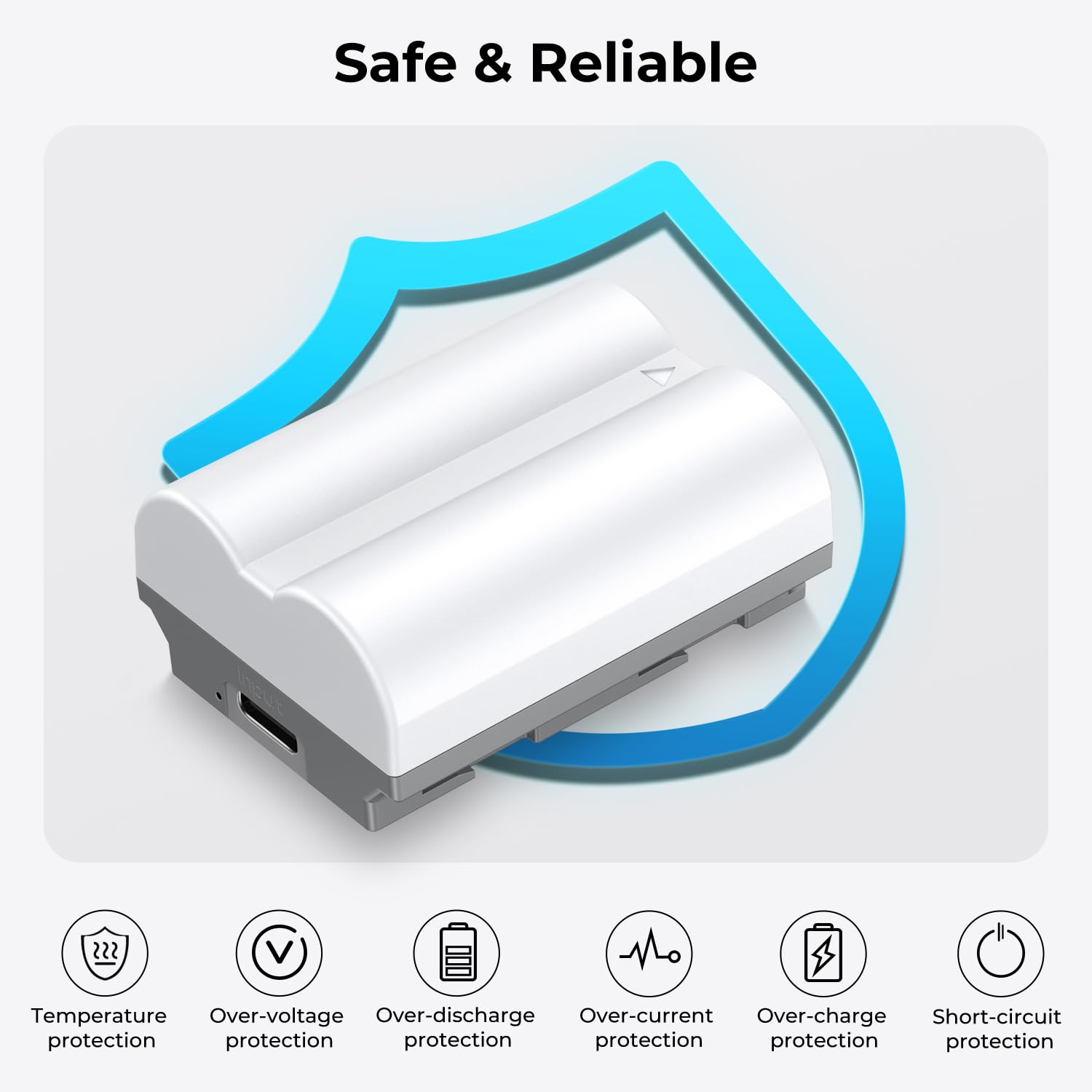 K&F Concept 2 Pack 2400Mah Np W235 Battery With 2.5H Type C Fast Charging, Usb C Fuji Xt5 Battery Compatible With Fujifilm X T5,