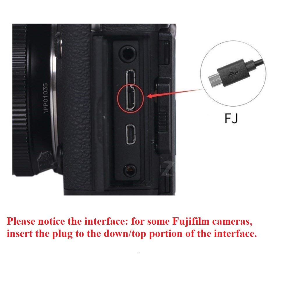 Gfshop 3.5Mm Off Camera Shutter Connecting Cable Cord 3.5Mm Fuji/Rr90 Connecting Plug For Fuji Cameras With Pixel Shutter Remote
