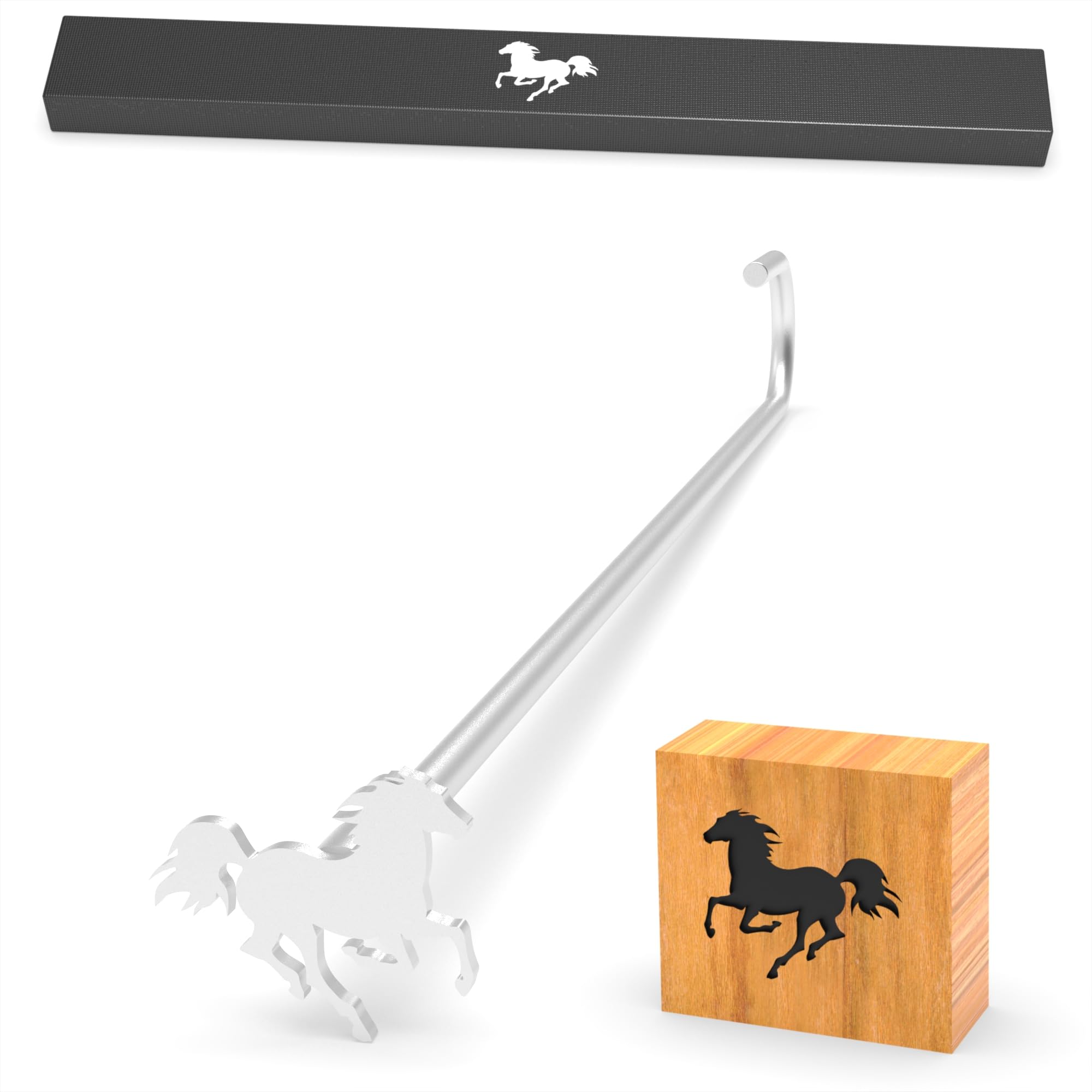 Pkpkaut 3.0'' Custom Wood Branding Iron Personalized For Wood Working, Leather Hats, Steak, Bbq Brander & Bread Logo, Personaliz