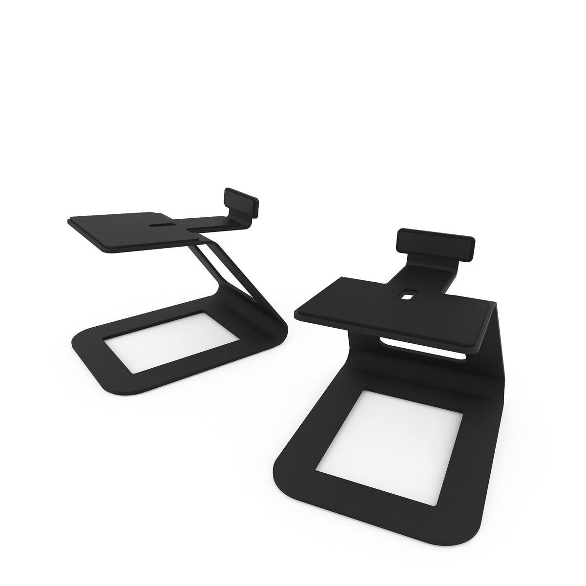 Kanto Se6 Elevated Desktop Speaker Stands For Large Bookshelf Speakers & Full Size 5    7    Studio Monitors | 6.9    Tall | Sup