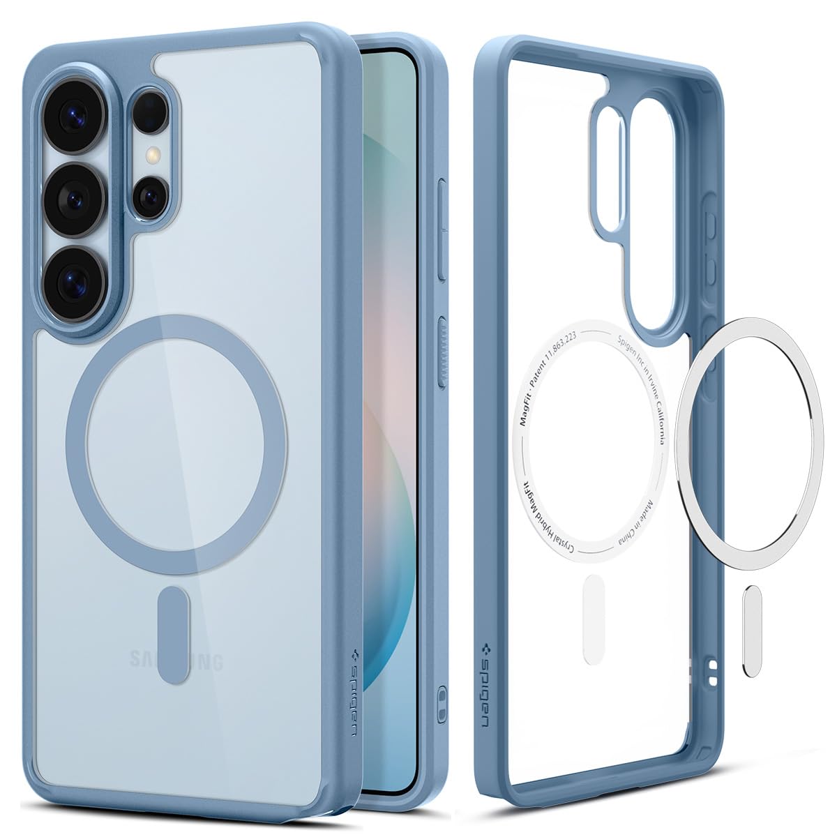 Spigen for Galaxy S26 Ultra Case, Ultra Hybrid MagFit [Anti-Yellowing] [Compatible with MagSafe] [Fast Wireless Charging] - Ligh