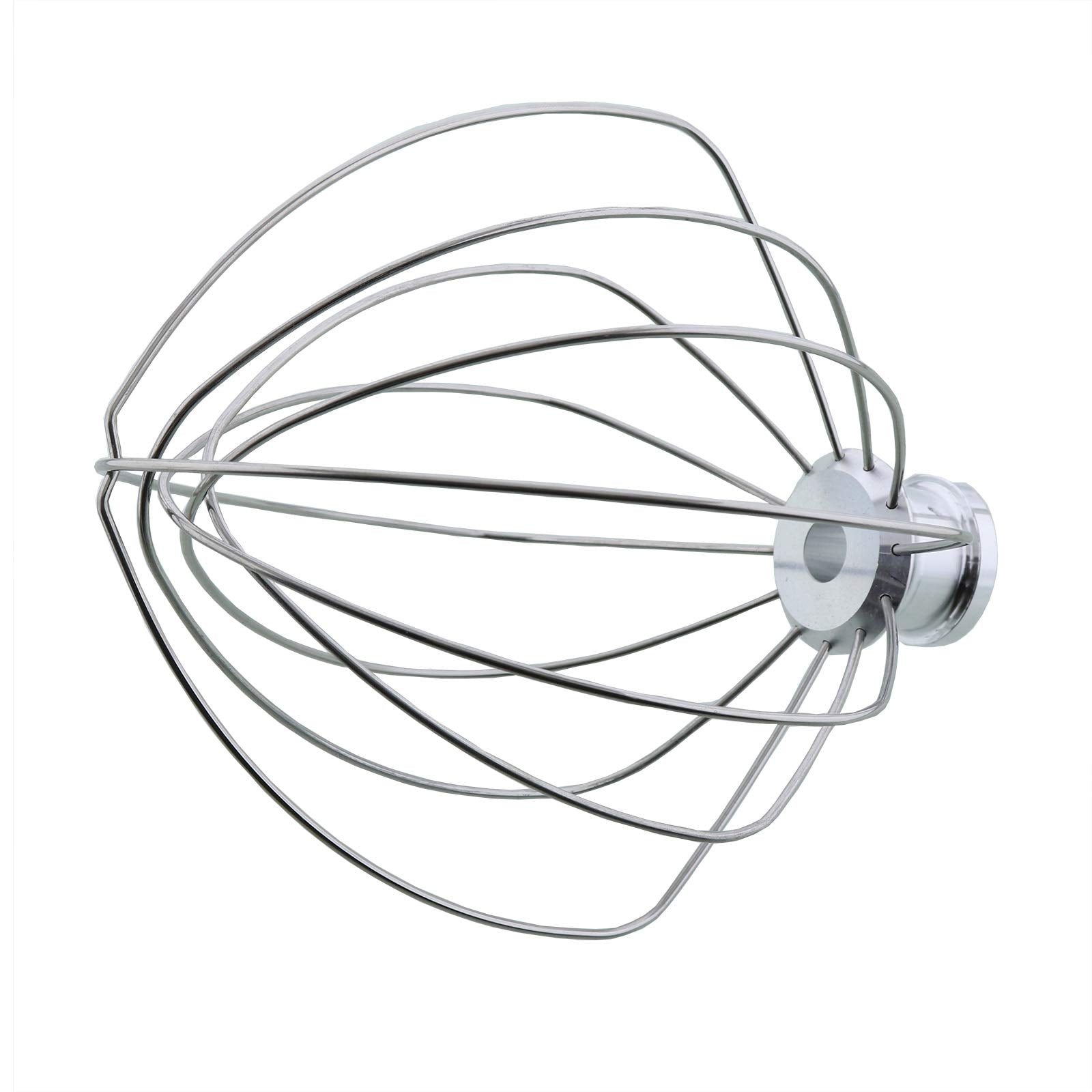 Elsoon Kn256Ww 6 Wire Whip Compatible With Kitchenaid 5 6Qt Bowl Lift Stand Mixer   Stainless Steel