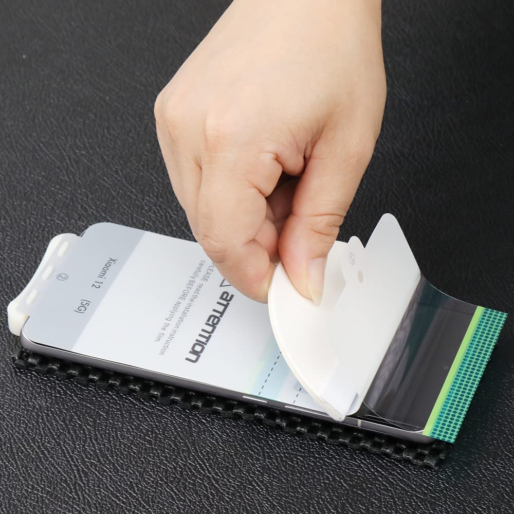 Ibywind Screen Protector For Xiaomi 12/12X 5G (6.28 Inches),With 2Pcs Flexible Tpu Film,1Pc Camera Lens Protector,1Pc Backing Ca