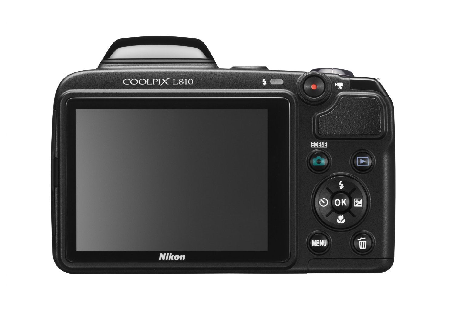 Nikon Coolpix L810 16.1 Mp Digital Camera With 26X Zoom Nikkor Ed Glass Lens And 3-Inch Lcd (Black) (Old Model)