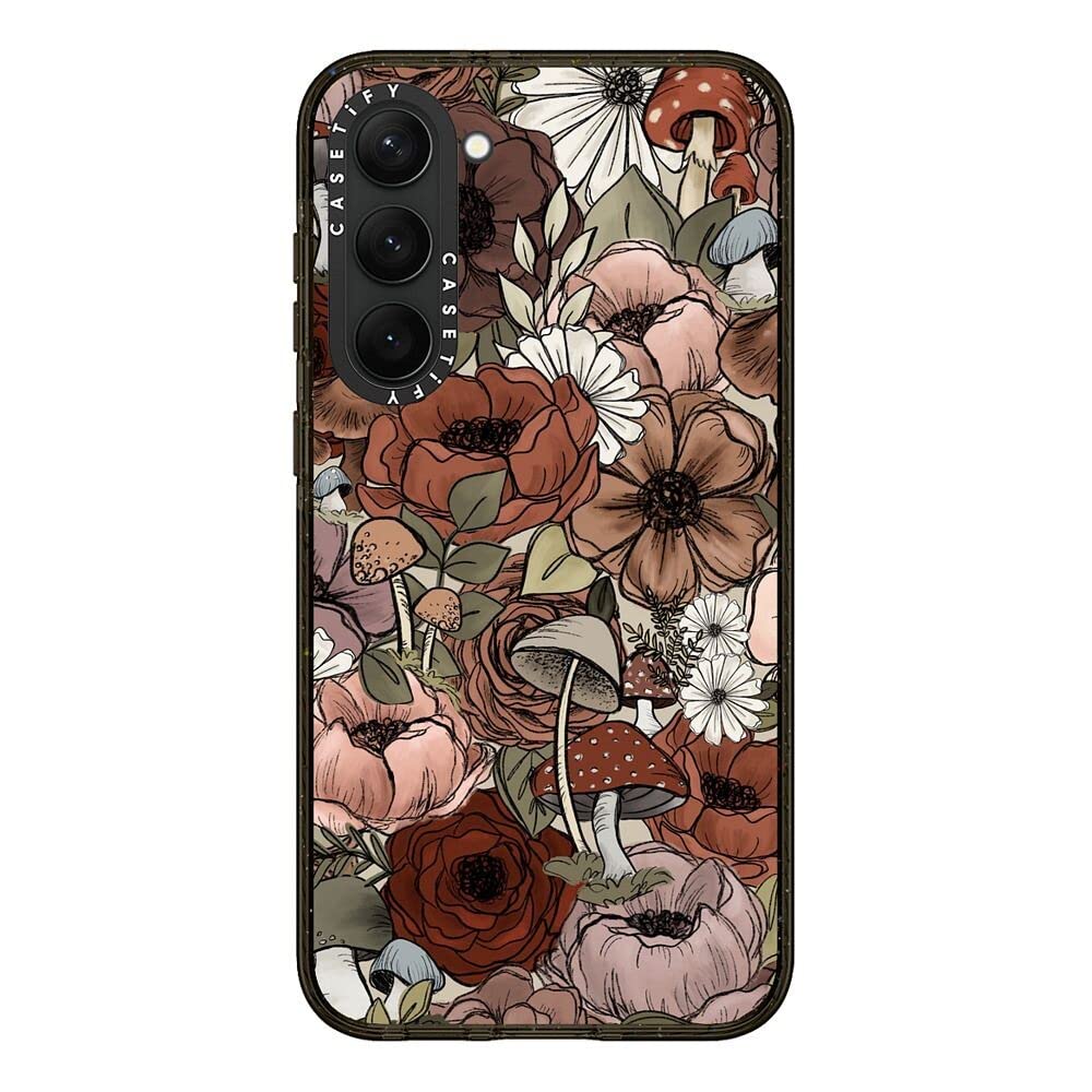 Casetify Impact Samsung Galaxy S23+ Case [4X Military Grade Drop Tested / 8.2Ft Drop Protection]   Forest Florals By Kt'S Canvas