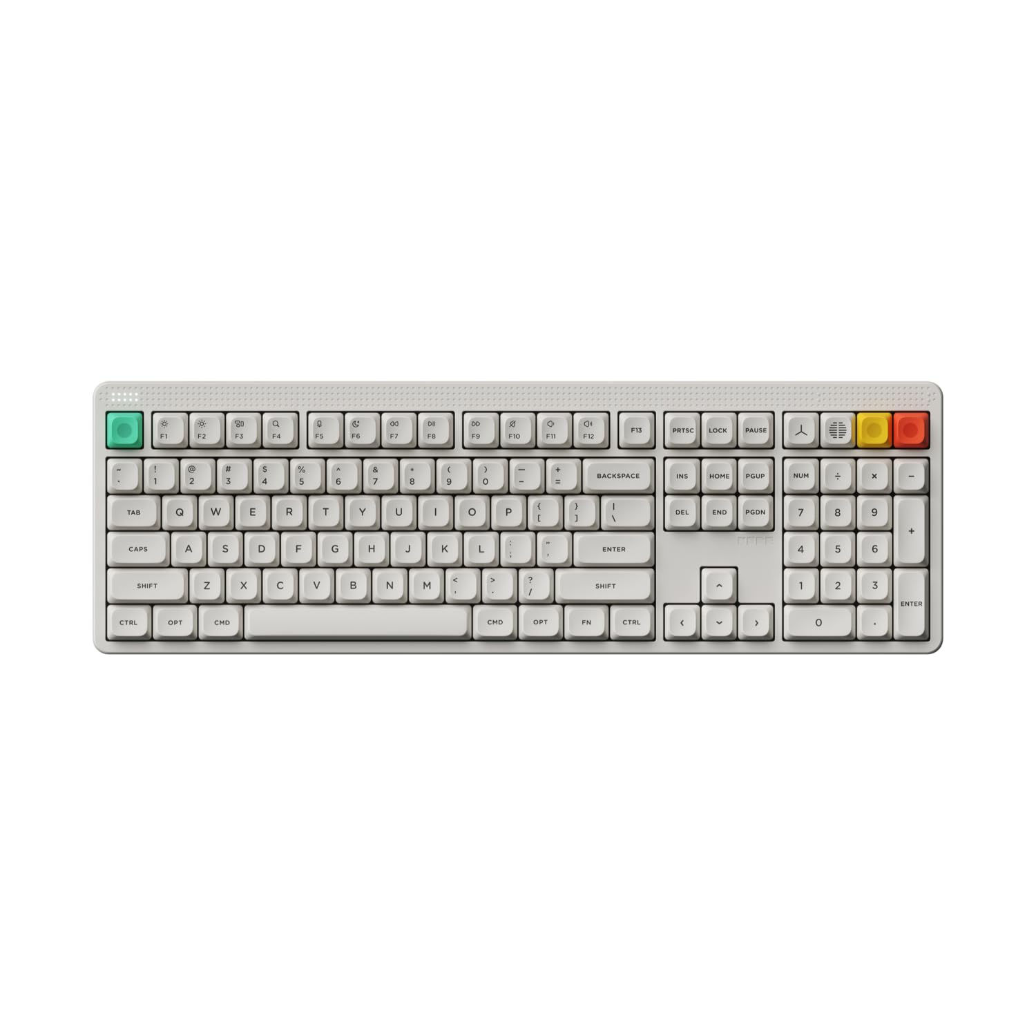 nuphy Node100 Wireless Mechanical Keyboard, Hot Swappable Custom Bluetooth Keyboard, 109 Keys Computer Gaming Keyboards, Support