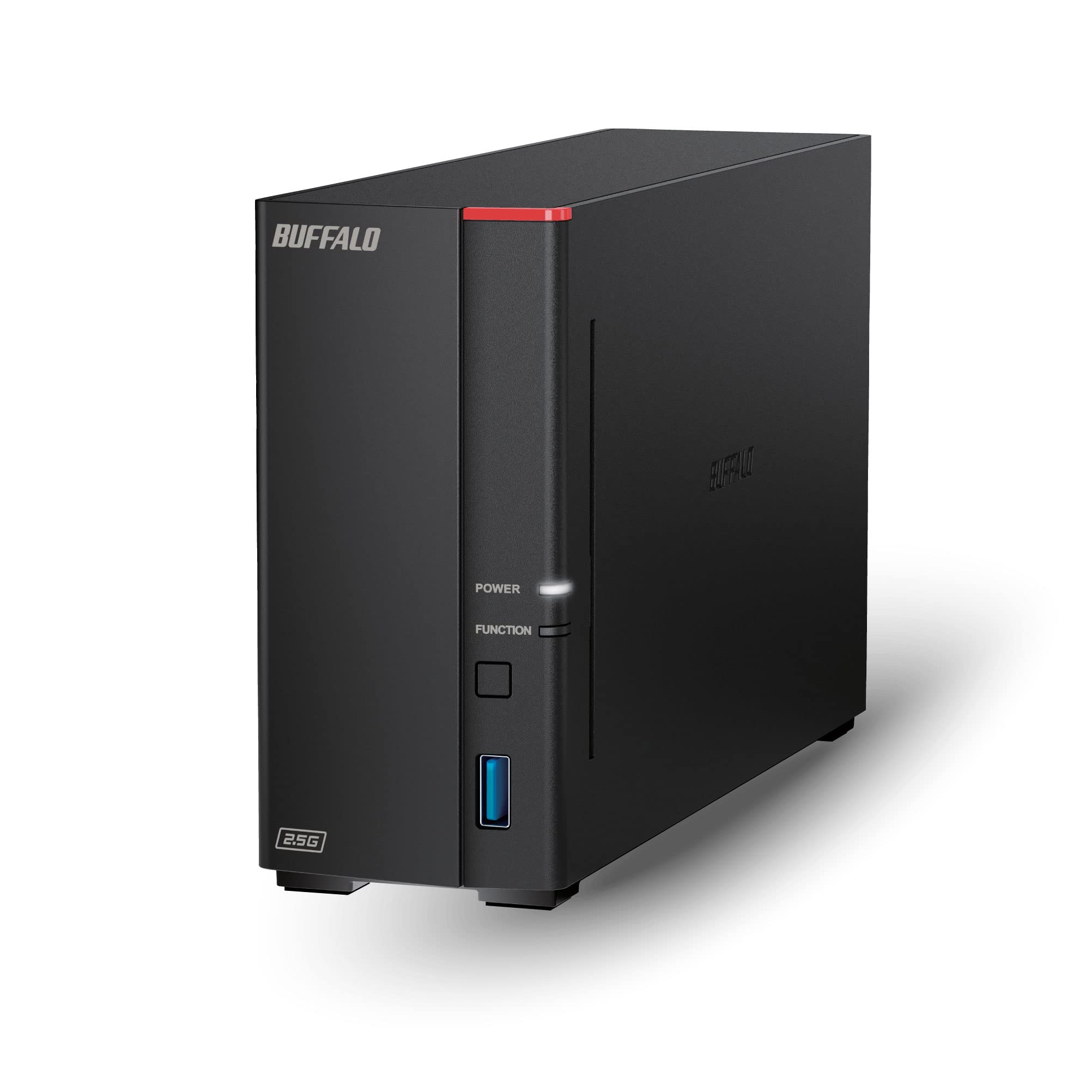 BUFFALO LinkStation 710 8TB 1-Bay NAS Network Attached Storage with HDD Hard Drives Included NAS Storage That Works as Home Clou