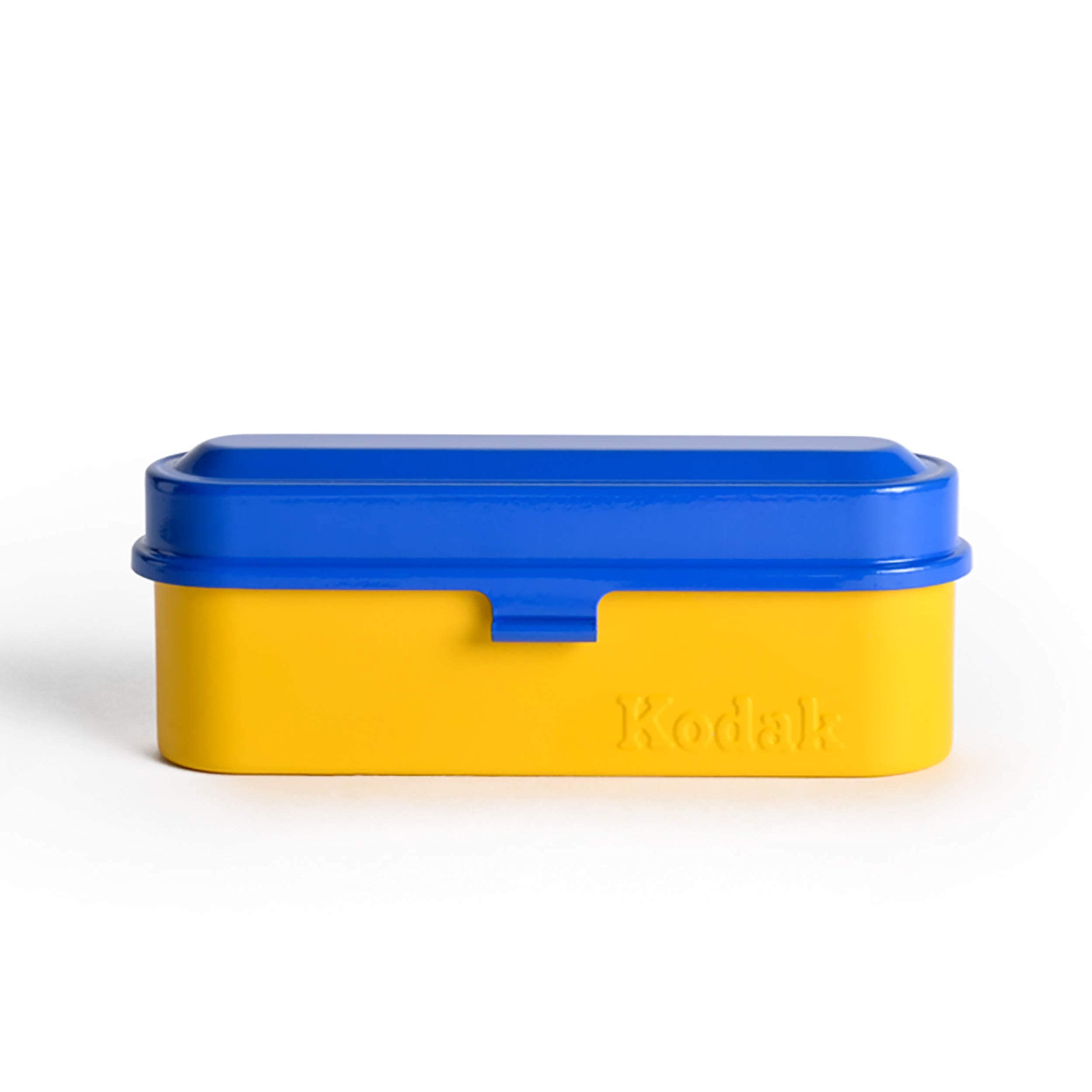 Kodak Film Case   For 5 Rolls Of 35Mm Films   Compact, Retro Steel Case To Sort And Safeguard Film Rolls (Blue) (Film Is Not Inc
