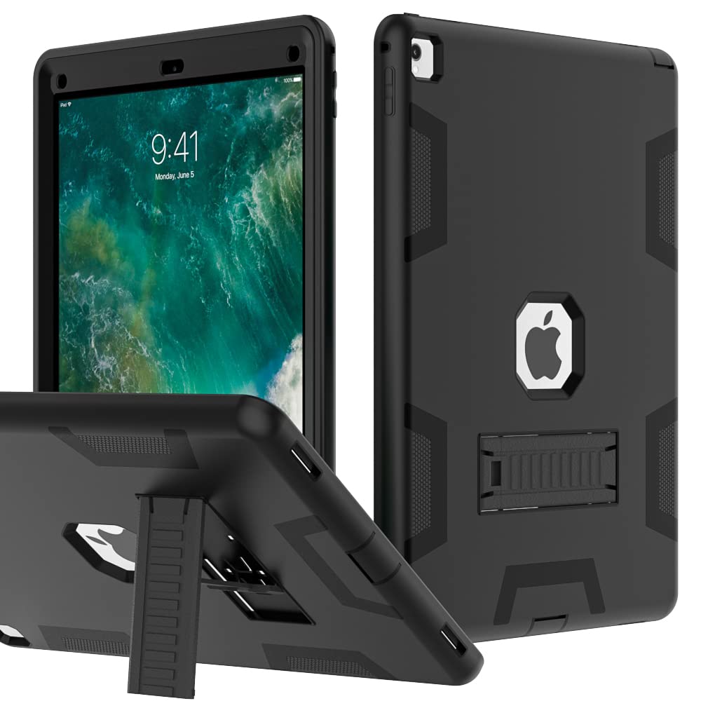 Puxicu Case For Ipad Pro 12.9 Case 2017/2015 (Old Model,1St & 2Nd Gen), Heavy Duty Rugged Protective, Cover For Ipad Pro 12.9'' 