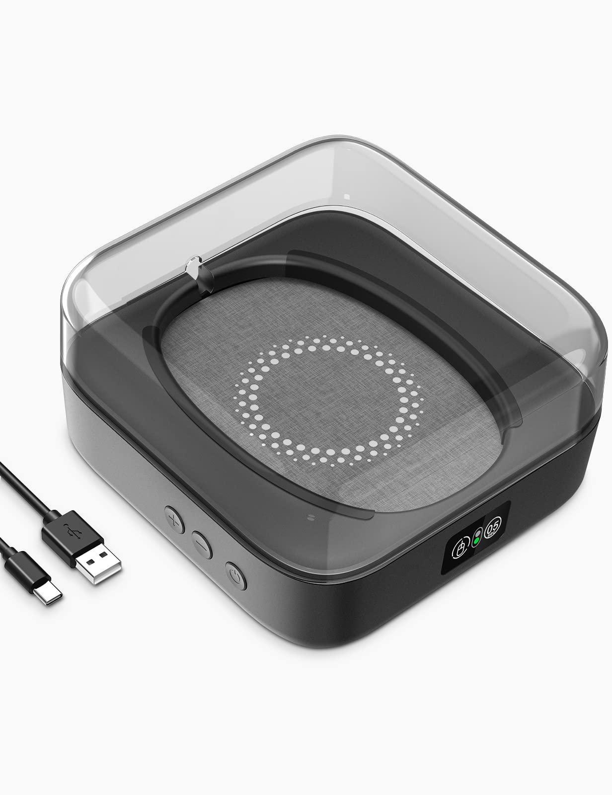 Meatanty Undetectable Mouse Mover Usb Physical Mouse Jiggler Moves Mouse Randomly, Automatic Mouse Mover Device With Cover, Led