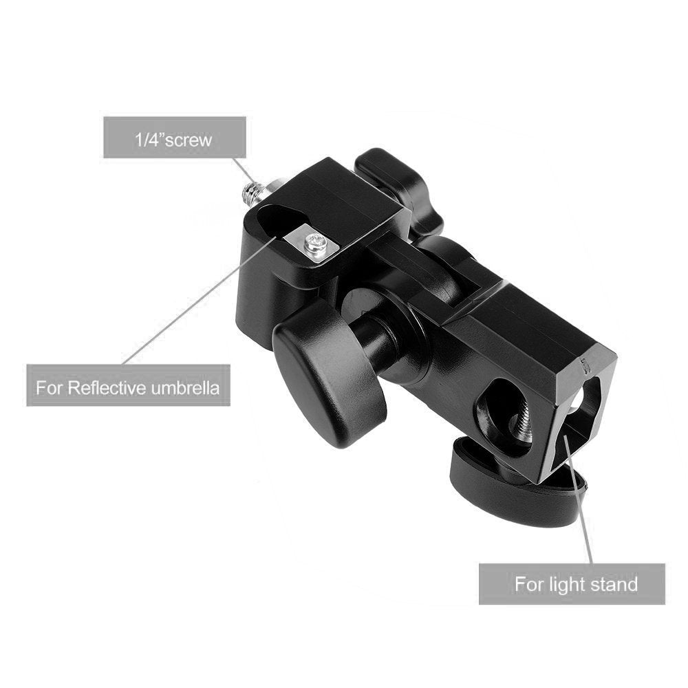 Godox Ad-E Flash Speedlite Holder With 1/4 Screw On The Top To Hold Godox Ad200