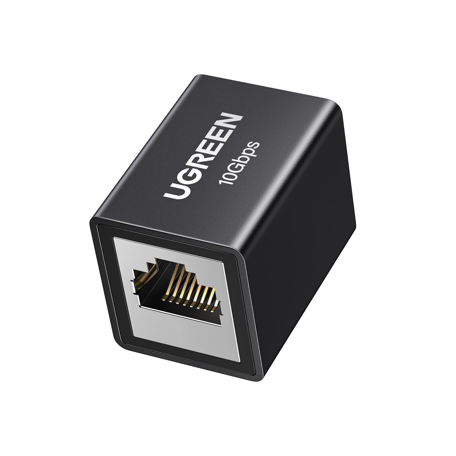 UGREEN Ethernet Extender 10Gbps, Ethernet Coupler for Cat8 Cat7 Cat6 Cat5 Cable, 328ft Long Distance Extend, Aluminum Alloy Shel