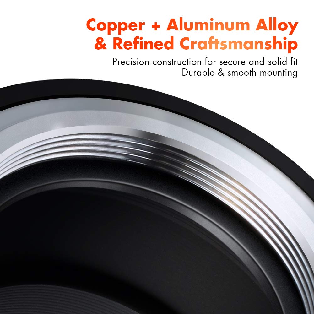 K&F Concept M42 To Fuji X Lens Mount Adapter For M42 Screw Mount Lens To Fujifilm Fuji X Series X Fx Mount Mirrorless Cameras With Matting Varnish Design For Fuji Xt2 Xt20 Xe3 Xt1 X T2