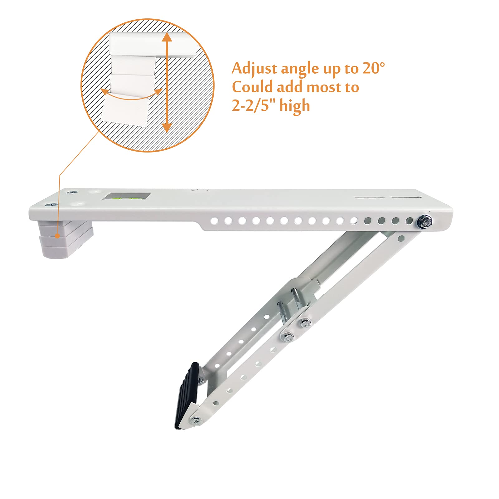 Foozet Ac Window Air Conditioner Support Bracket Light Duty, Up To 85 Lbs