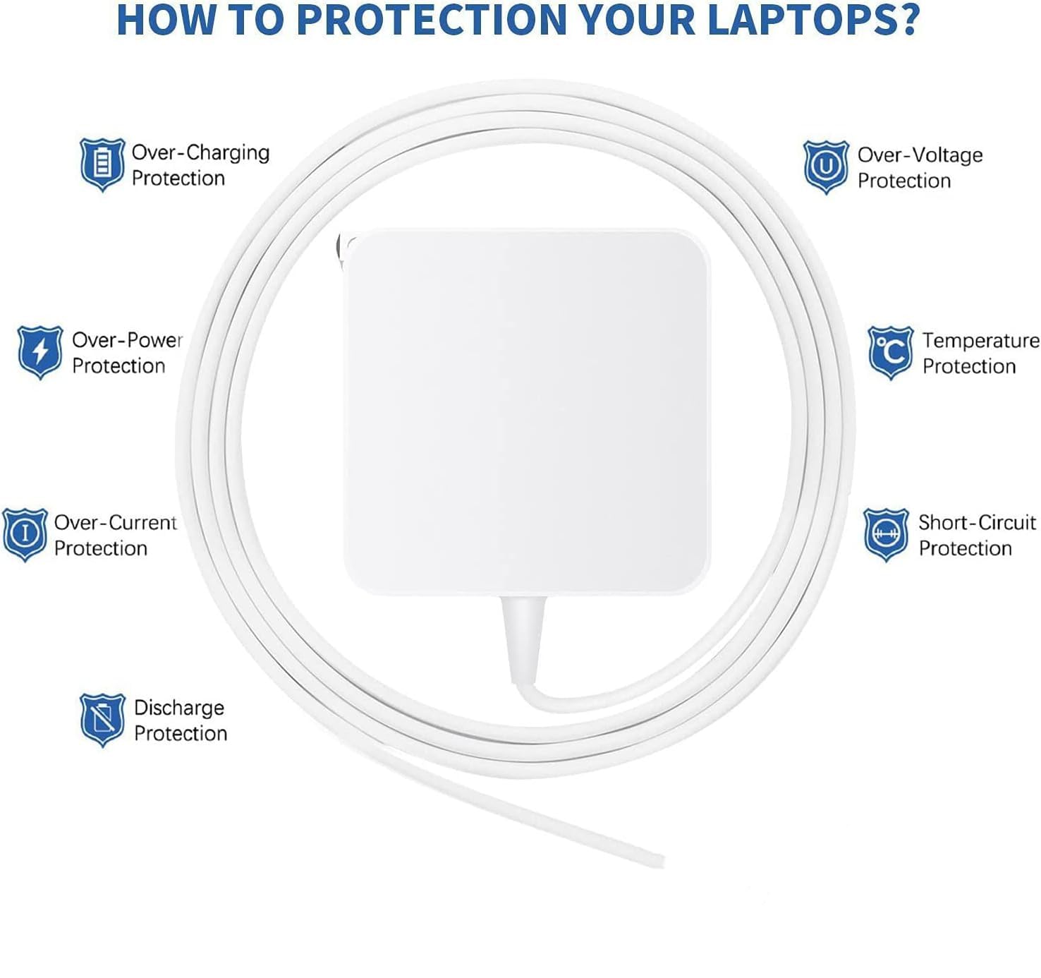 Mac Book Pro Charger,Replacement For Ac 85W 2T Tip Connector Power Adapter,Compatible With Mac Pro 15 Inch And 13 Inch(2012 2017