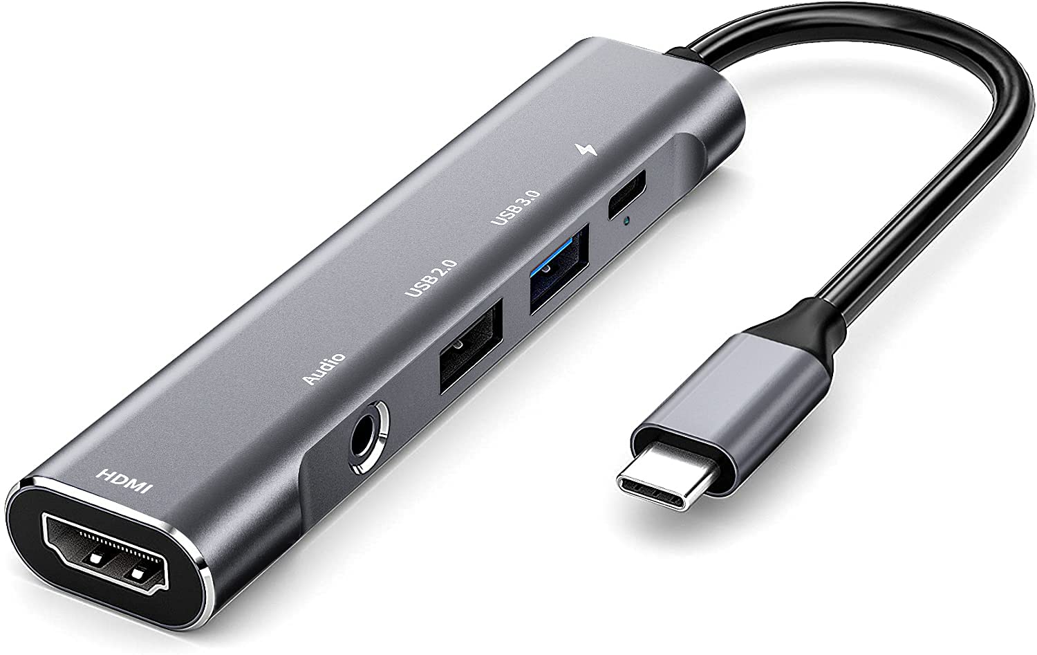 Usb C To Hdmi Adapter Dex Dock For Galaxy S25/S24/S23/S22/Note20/Tabs9/S8/S7,Type C Hub With 3.5Mm Audio Jack,4K Hdmi,Usb3.0,Pd 60W,Adapter For Iphone 15/Ipad Air 4/5,Ipad Mini 6,Nintendo Switch