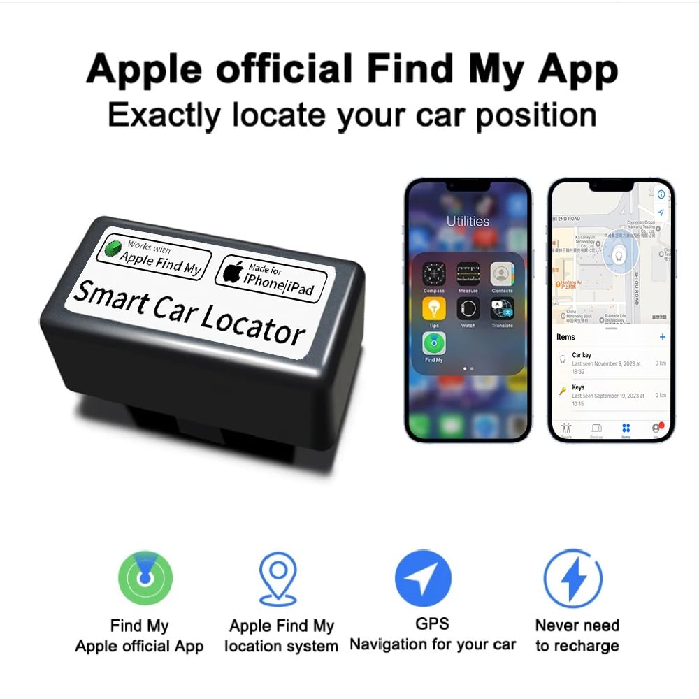 Obd ? Vehicle Tracker Work With Apple Find My Car Gps Locator Vehicle Tracking Device Obd Anti Lost Device Finder For Cars No Su