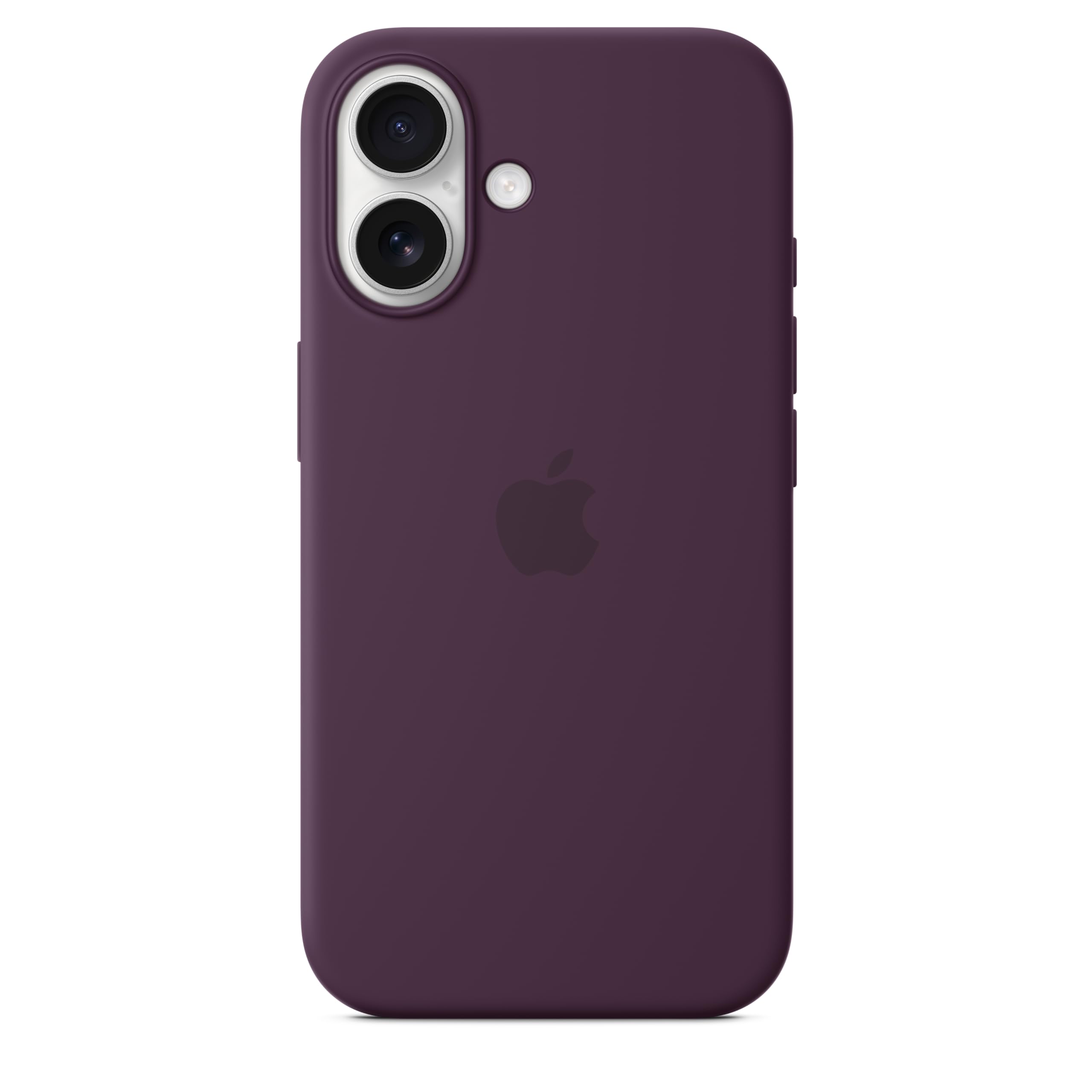 Apple Iphone 16 Silicone Case With Magsafe And Camera Control   Plum