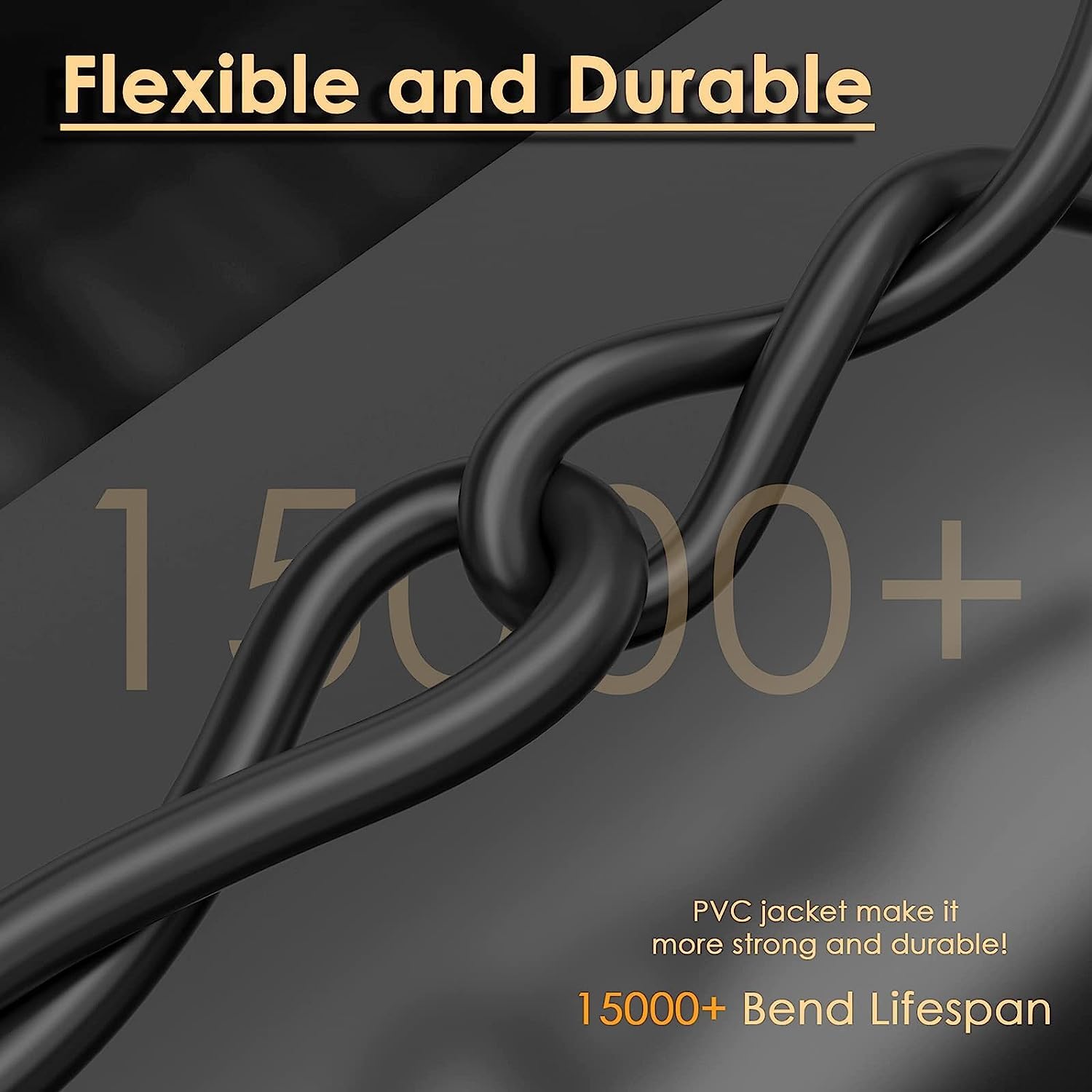 Sovvid 6 Pack 12 Inch Guitar Patch Cables, Black Guitar Pedal Cable Effect Cable Cord, 1/4'' Inch Ts Right Angle Guitar Patch Ca