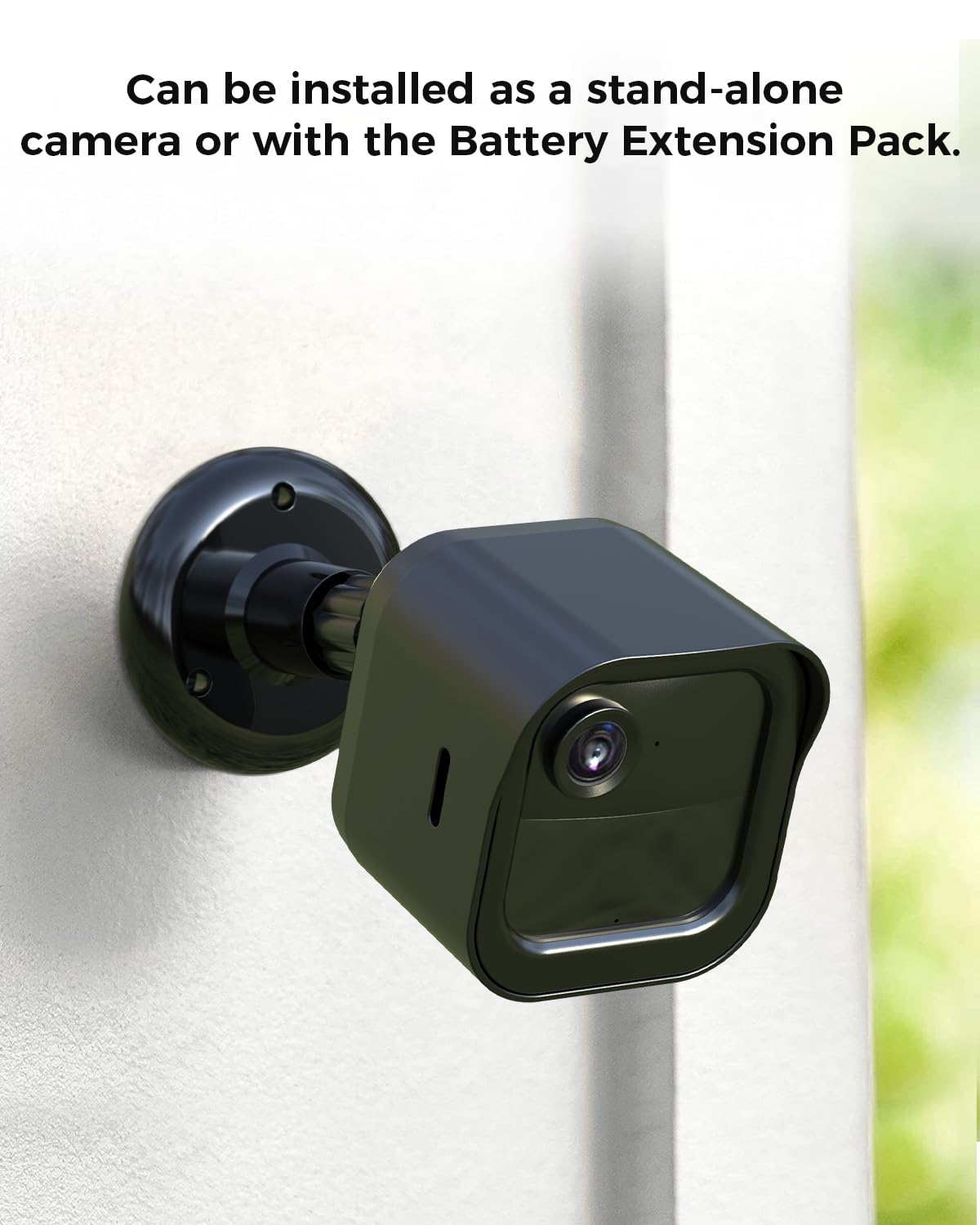 Wall Mount For Blink Outdoor 4 (4Th Gen) Camera Mount, Compatible Battery Extension Pack Mount,With Sync Module2 Mount,Weatherproof Protective Housing And 360 Degree Adjustable Wall Mount
