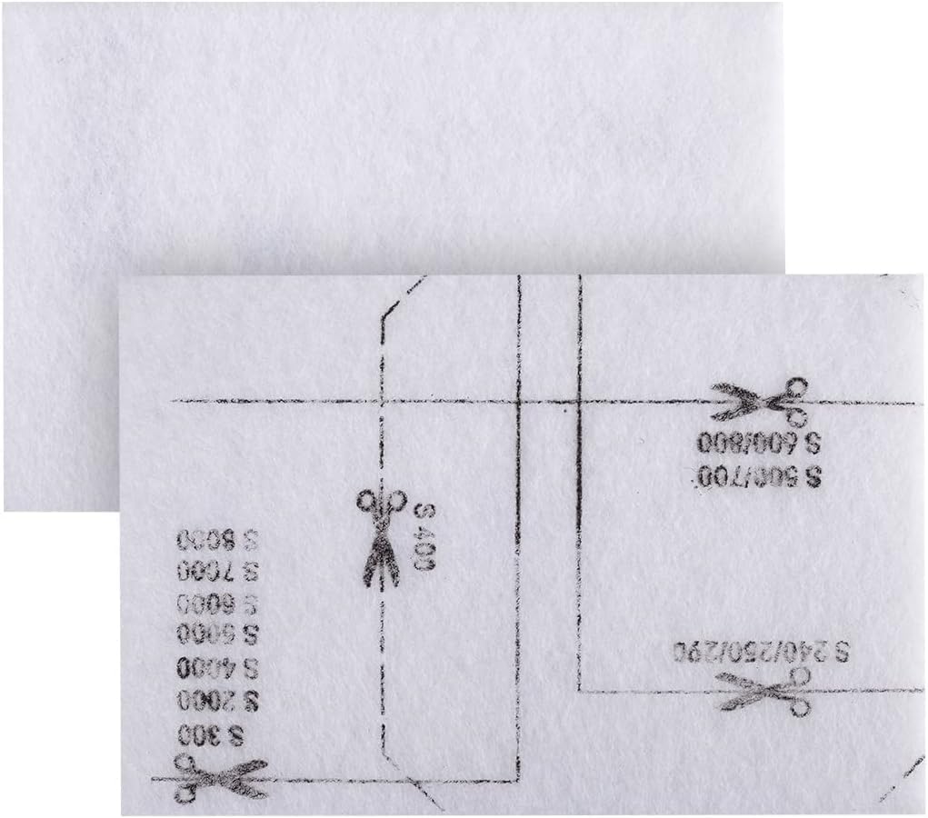 Octcosy 6 Pack Airclean Filters And Motor Protection Filters Replacement For Miele Vacuum Compact C1 C2 C3, S241 S290 S300I S500