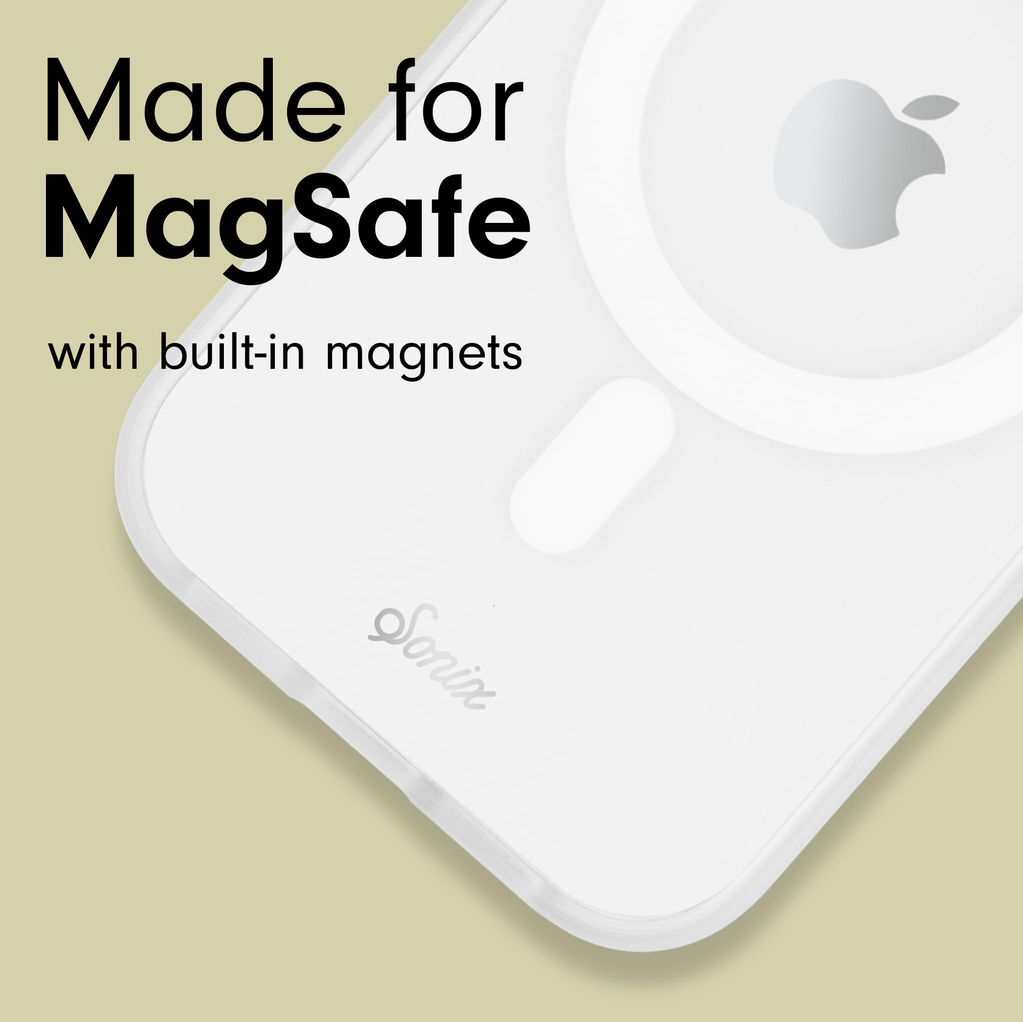 Sonix Case For Iphone 15 Pro Max | Compatible With Magsafe | 10Ft Drop Tested | Clear