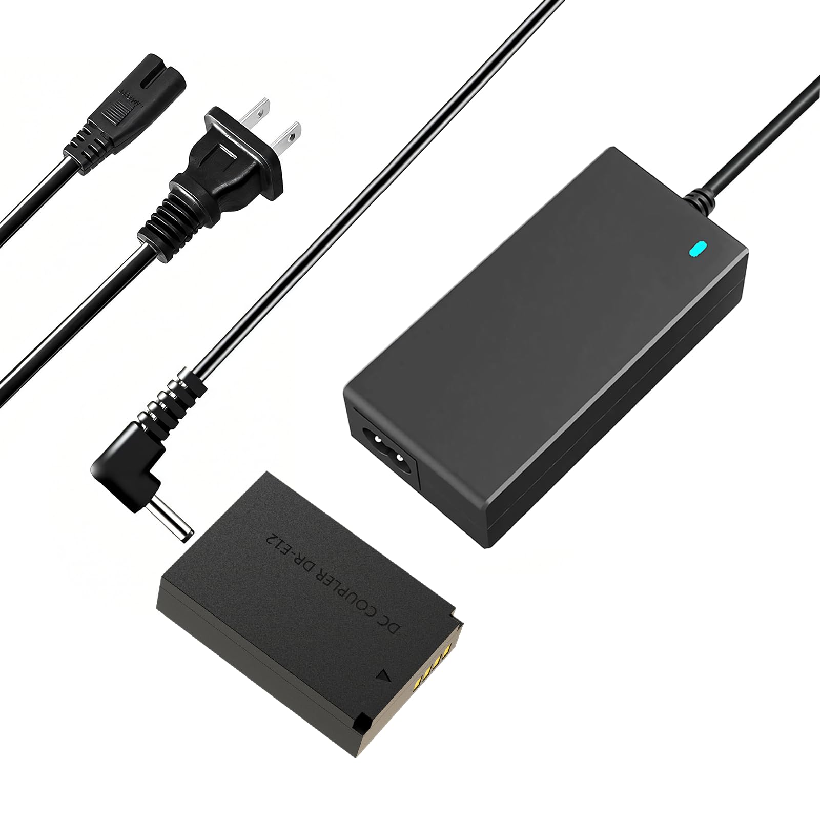 F1Tp Ack E12 Ac Power Supply Adapter Dr E12 Dc Coupler Kit For Canon Eos M M2 M10 M50 Mark Ii M100 M200 Cameras.