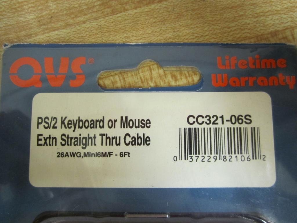 Qvs Ps/2 Keyboard/Mouse Extension Cable