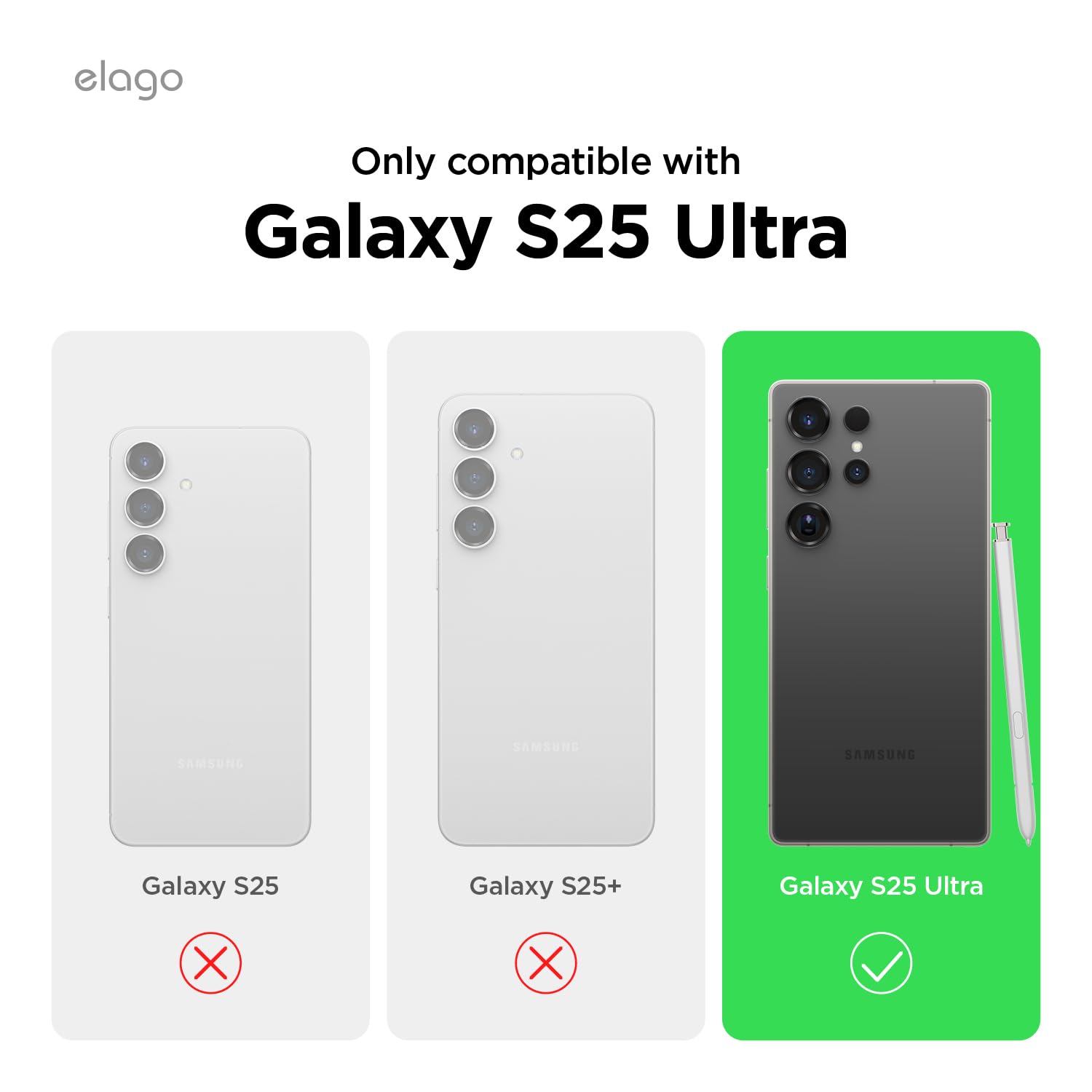 Elago Hybrid Case Designed For Samsung Galaxy S25 Ultra Case 6.8 Inch - Protective Cover With Pc/Tpu Technology, Precise Camera