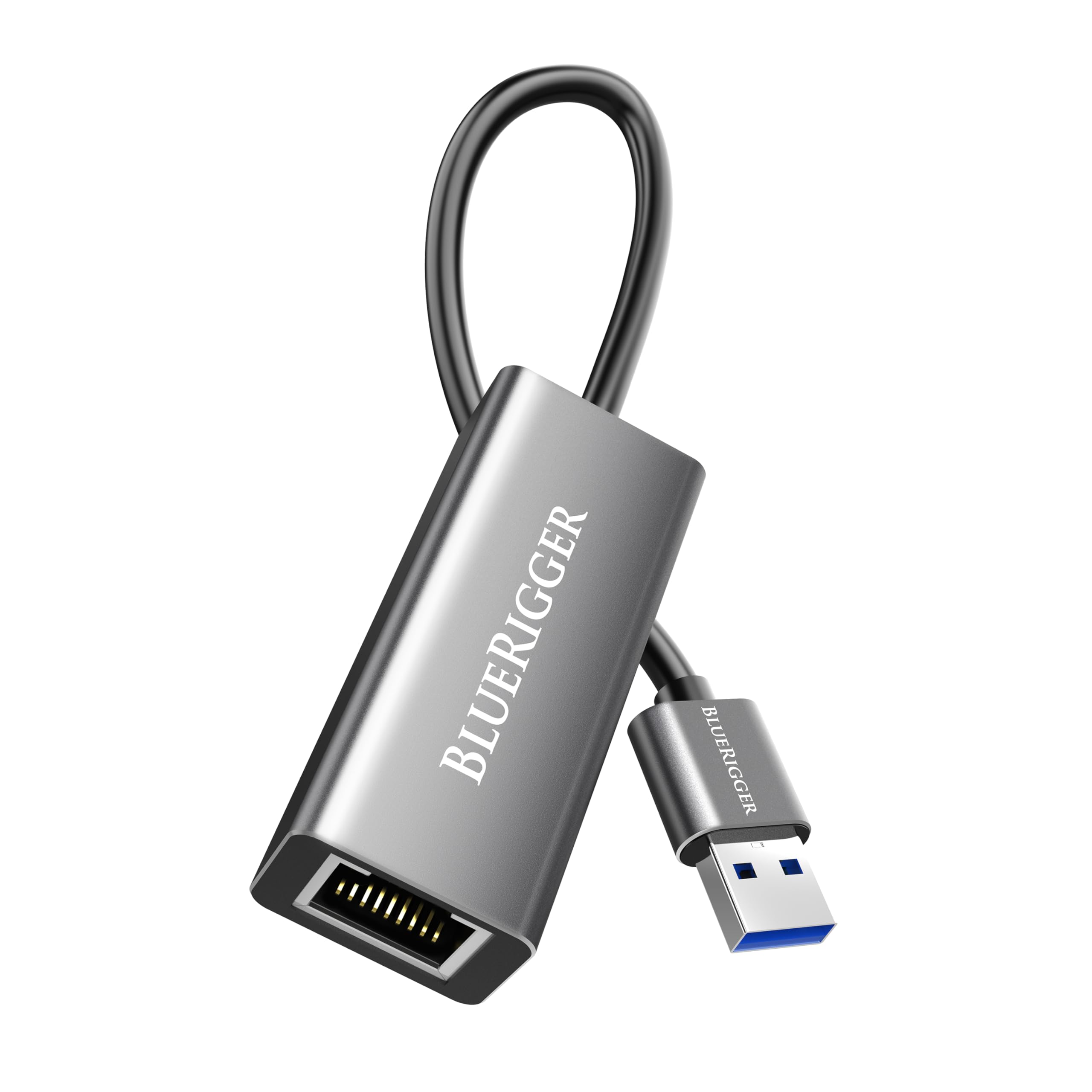 Bluerigger Usb 3.0 To Ethernet Adapter (1000Mbps, Gigabit Usb A Ethernet Converter, Rj45 Lan Network Adapter)   Compatible With
