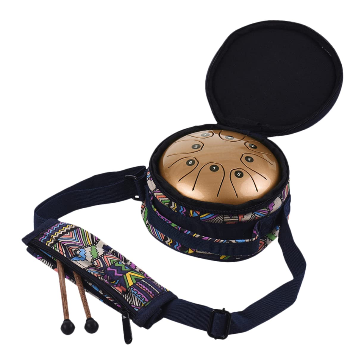 Excluzo 1 Set/4Pcs Ethereal Drum Kids Musical Instruments Yoga Tanks Percussion Instruments For Adults Meditation Tongue Drum Ta