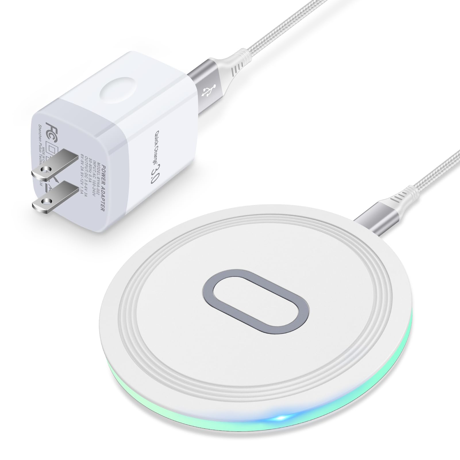 15W Wireless Charger Samsung S24 Ultra Charging Pad For Samsung Galaxy S24 S23 Fe S22 Ultra S21 Note20 Z Flip/Fold 6 5 4,Google