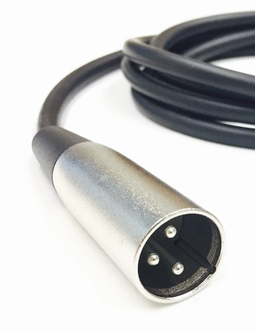 50 Foot Xlr Male To Male 3 Pin Economy Cable By Custom Cable Connection
