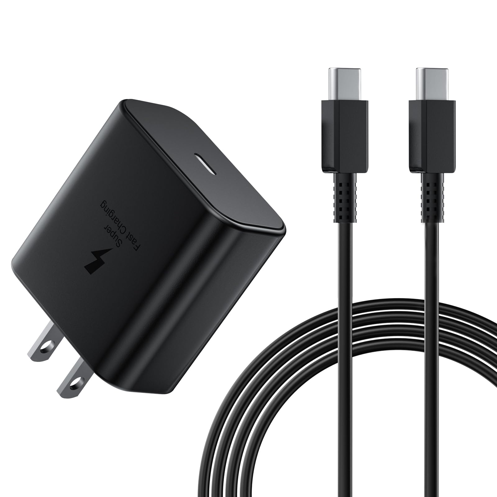 Cargador For Samsung Galaxy S24 Ultra De Original Charger, S23, S22, S21, S20, Plus, Tab S9, S8, S7, S6 Note 20, Replace Officia