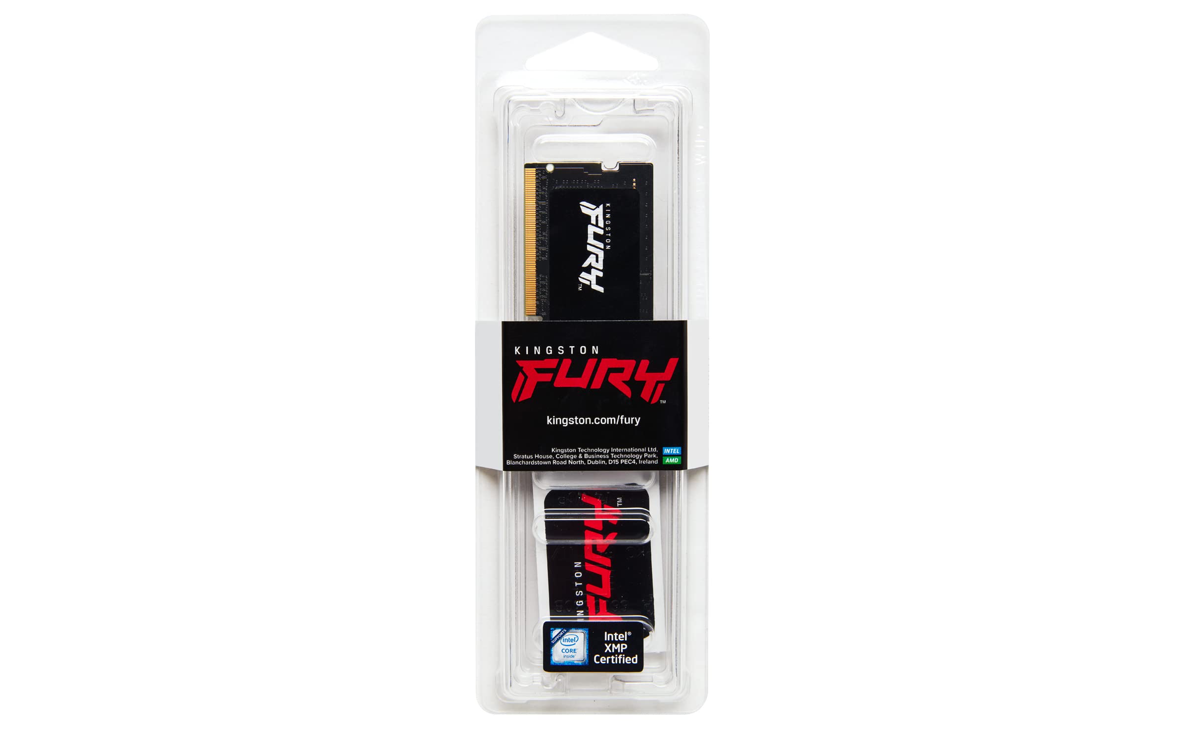 Kingston Technology Fury Impact 16Gb 5600Mt/S Ddr5 Cl40 Laptop Memory Single Module | Lower Power Comsumption | Intel Xmp 3.0 |