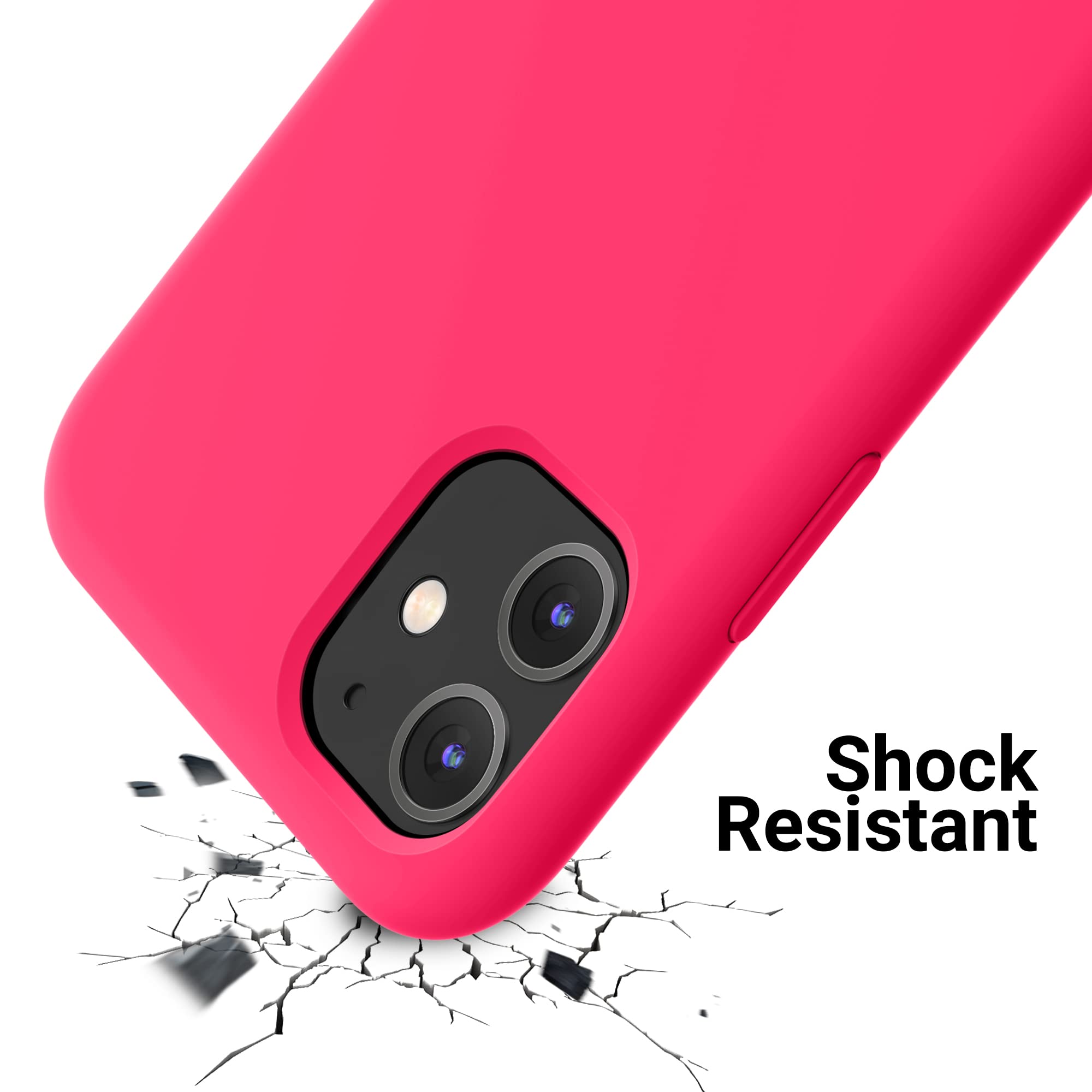 Otofly Soft Silicone Designed For Iphone 11 Cases,[Military Grade Drop Protection] [Anti Scratch Microfiber Lining] Shockproof P