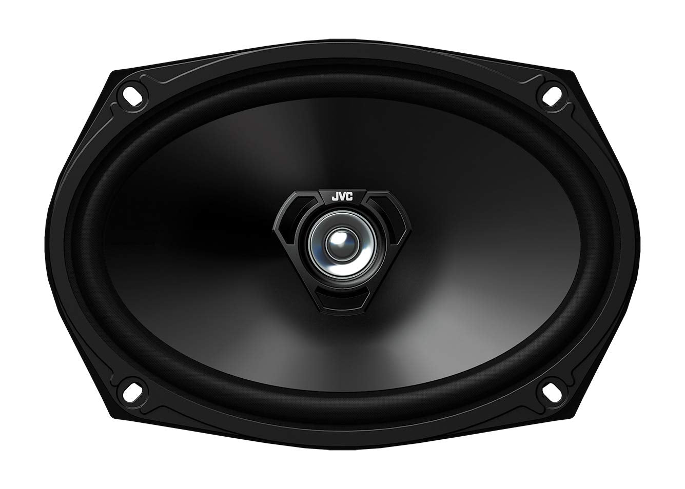 Jvc Cs Df6920 Drvn Series 6X9 Inch 2 Way 400 Watt Car Speakers (Coaxial)   Set Of 2 (Black) With Powerful Sound And Tough Lookin