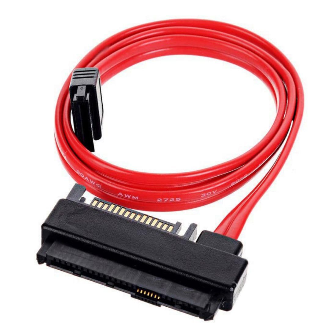 Chenyang Sas 29Pin Sff 8482 Male To 7Pin Sata Male Hard Disk Drive Raid Cable Adapter With 15Pin Sata Power Port 50Cm