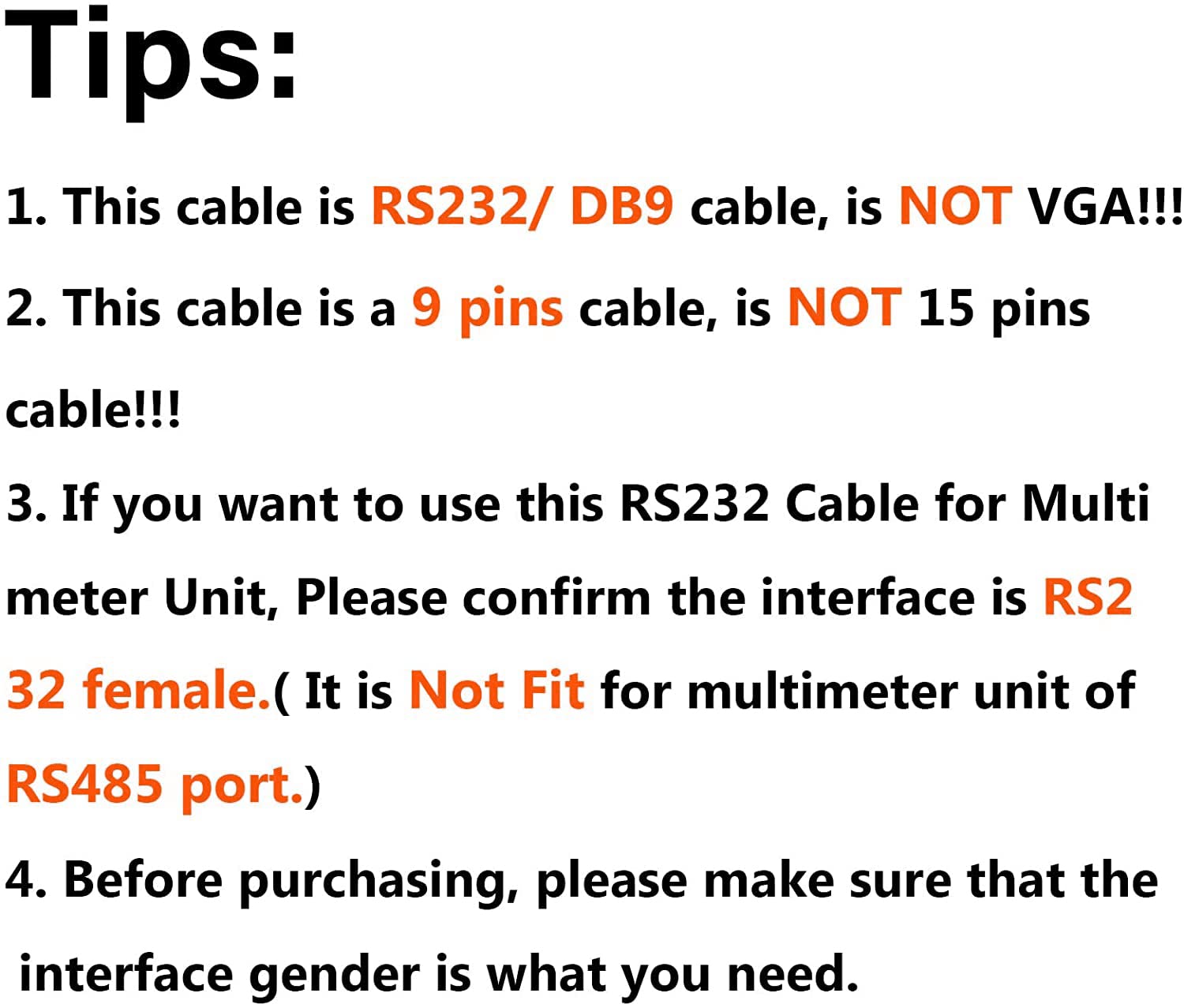 Cablecreation Usb To Rs232 Serial Adapter With Pl2303 Chipset, 10 Ft Usb To Db9 Pin Female Converter Cable For Cashier Register,