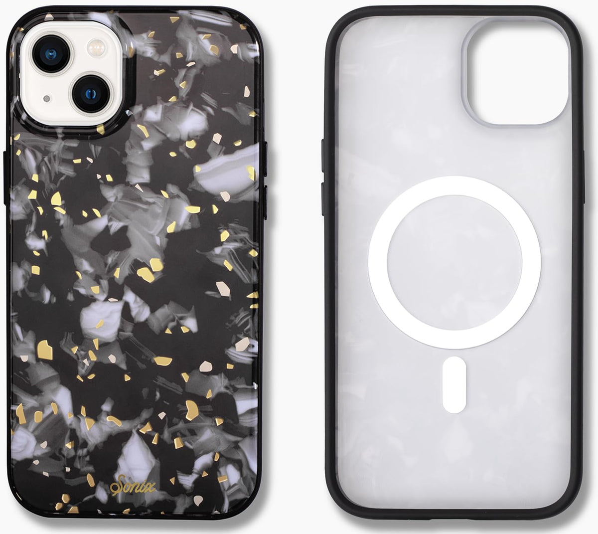 Sonix Case For Iphone 15 Plus, Iphone 14 Plus | Compatible With Magsafe | 10Ft Drop Tested | Nebula Tort Marble