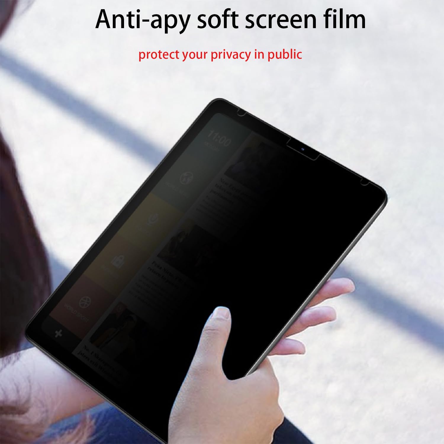 Fydikhn Privacy Screen Protector Designed For Kindle Paperwhite 11Th Generation 2021 6.8 Inch Anti Spy Film Matte Anti Spy Film