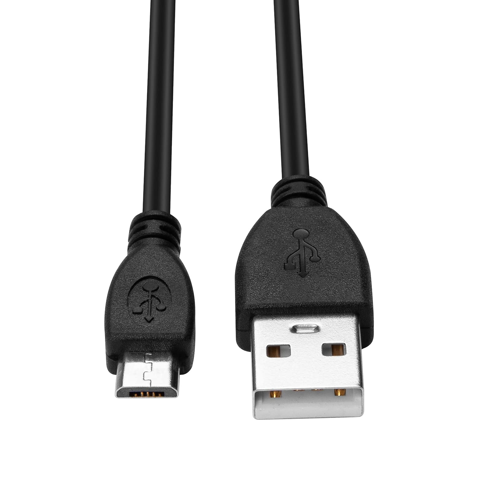 Smays Nook Tablet Charger Cable - USB Charging & Data Sync for Nook HD/HD+/Color/Glo - Black, Micro USB Model