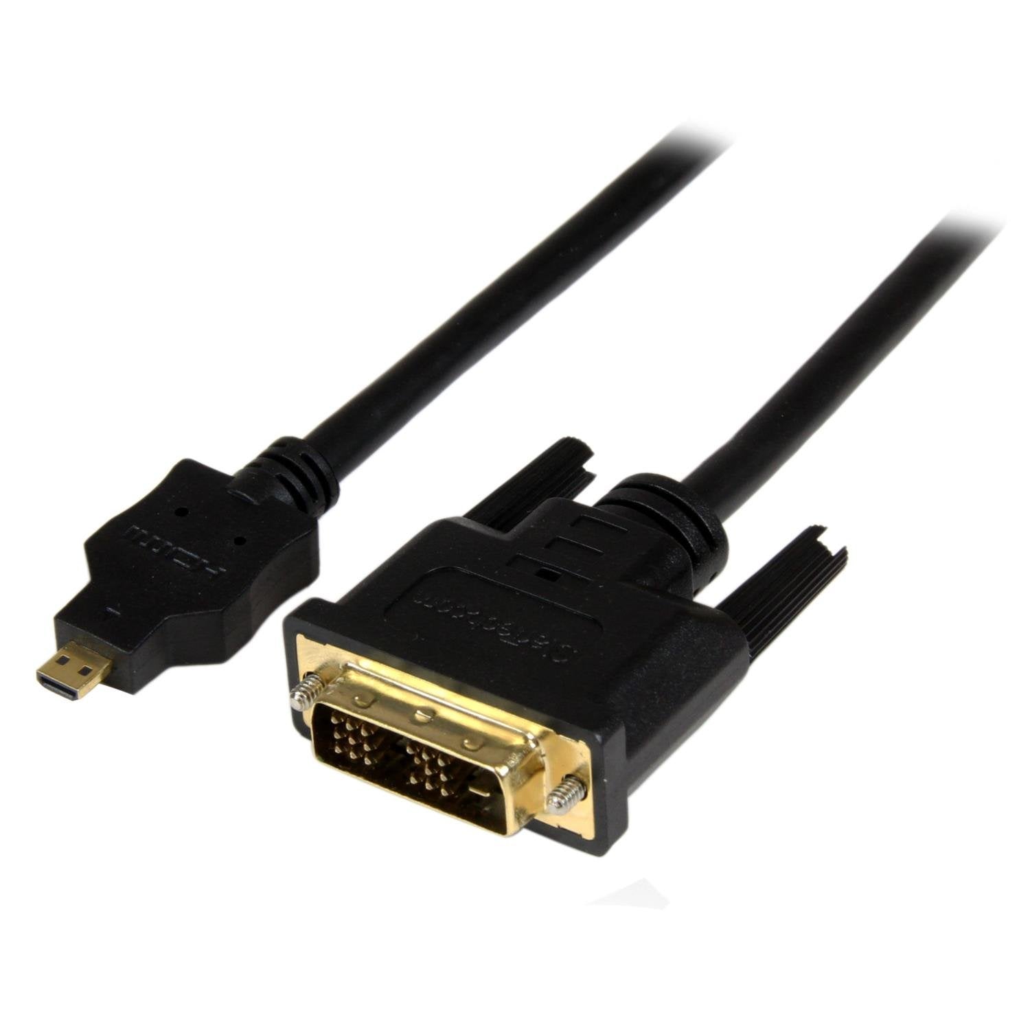 Startech.Com 3M Micro Hdmi To Dvi D Cable   M/M   3 Meter Micro Hdmi To Dvi Cable   19 Pin Hdmi (D) Male To Dvi D Male   1920X12